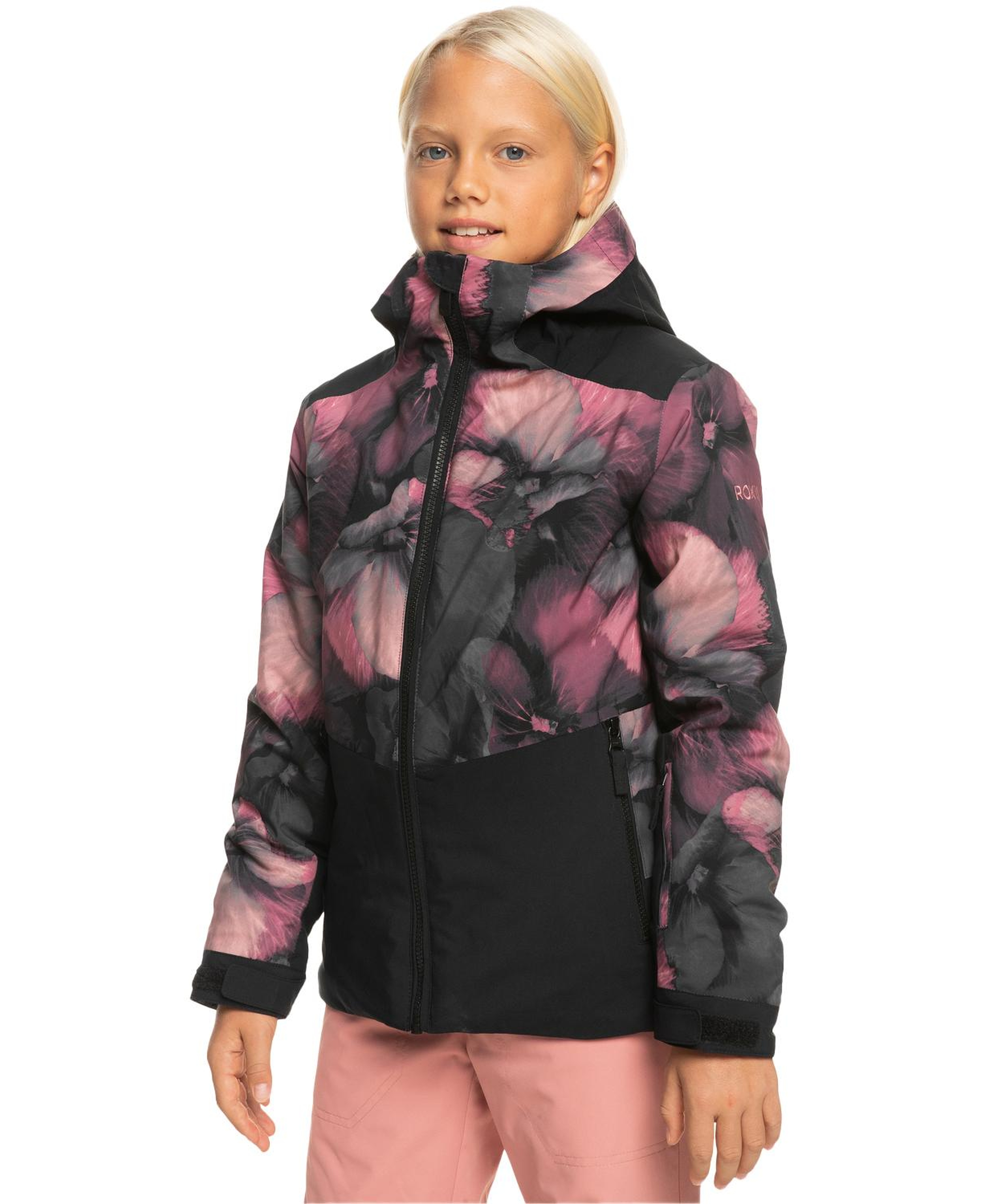 Roxy Silverwinter Kız Çocuk Siyah Snowboard Ceketi