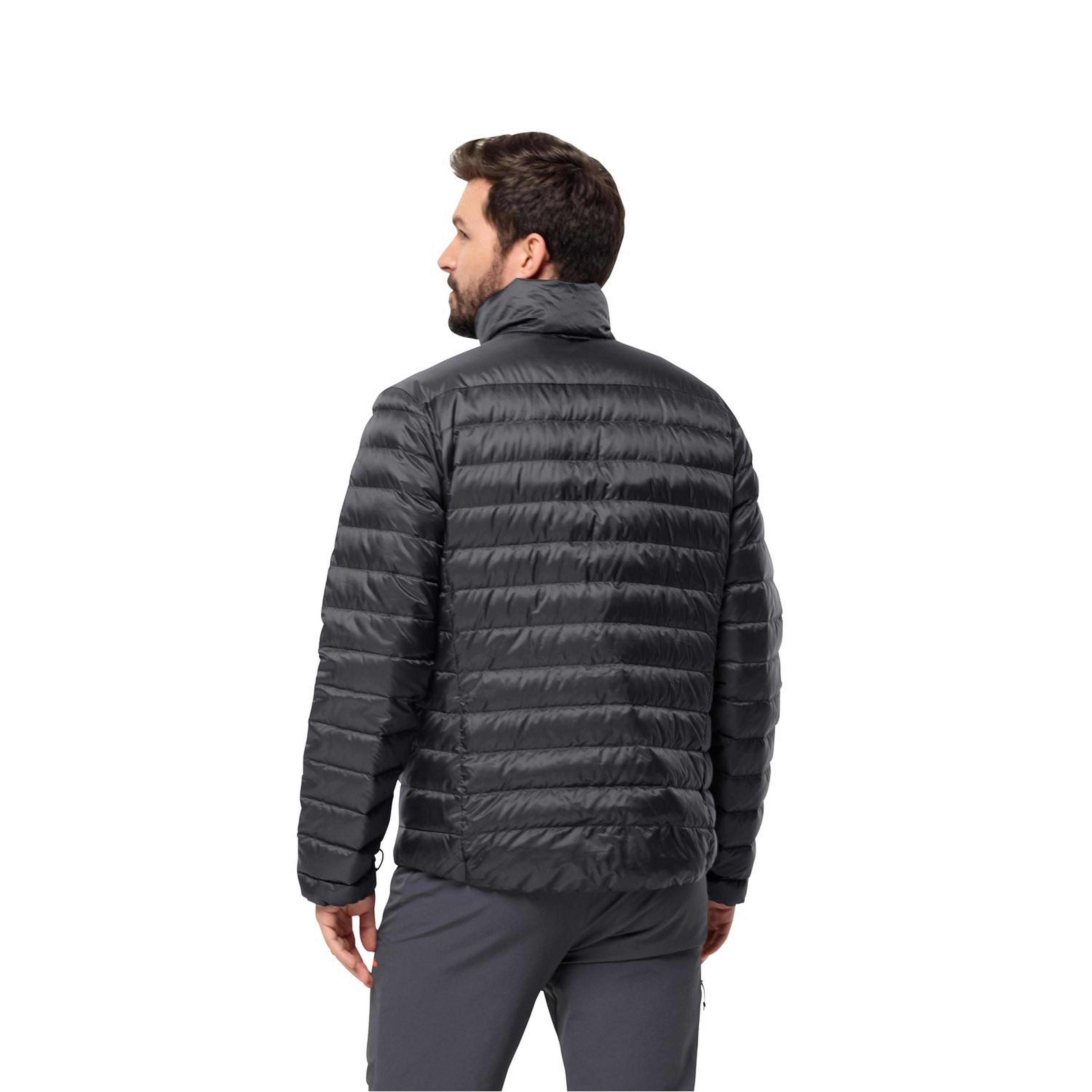 Jack Wolfskin Pilvi Do Rds Erkek Siyah Outdoor Ceketi