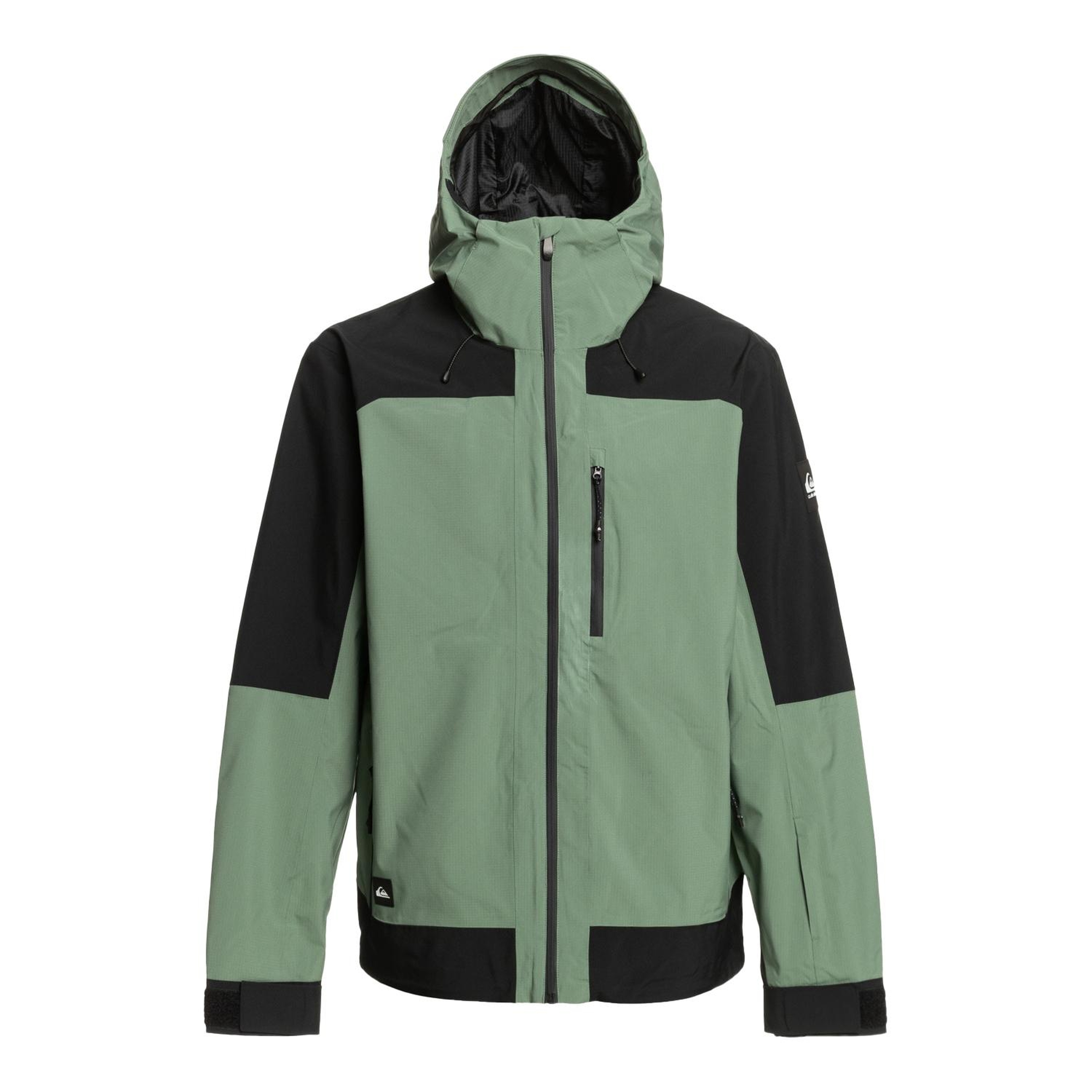 Quiksilver Ultralight Erkek Yeşil Snowboard Ceketi