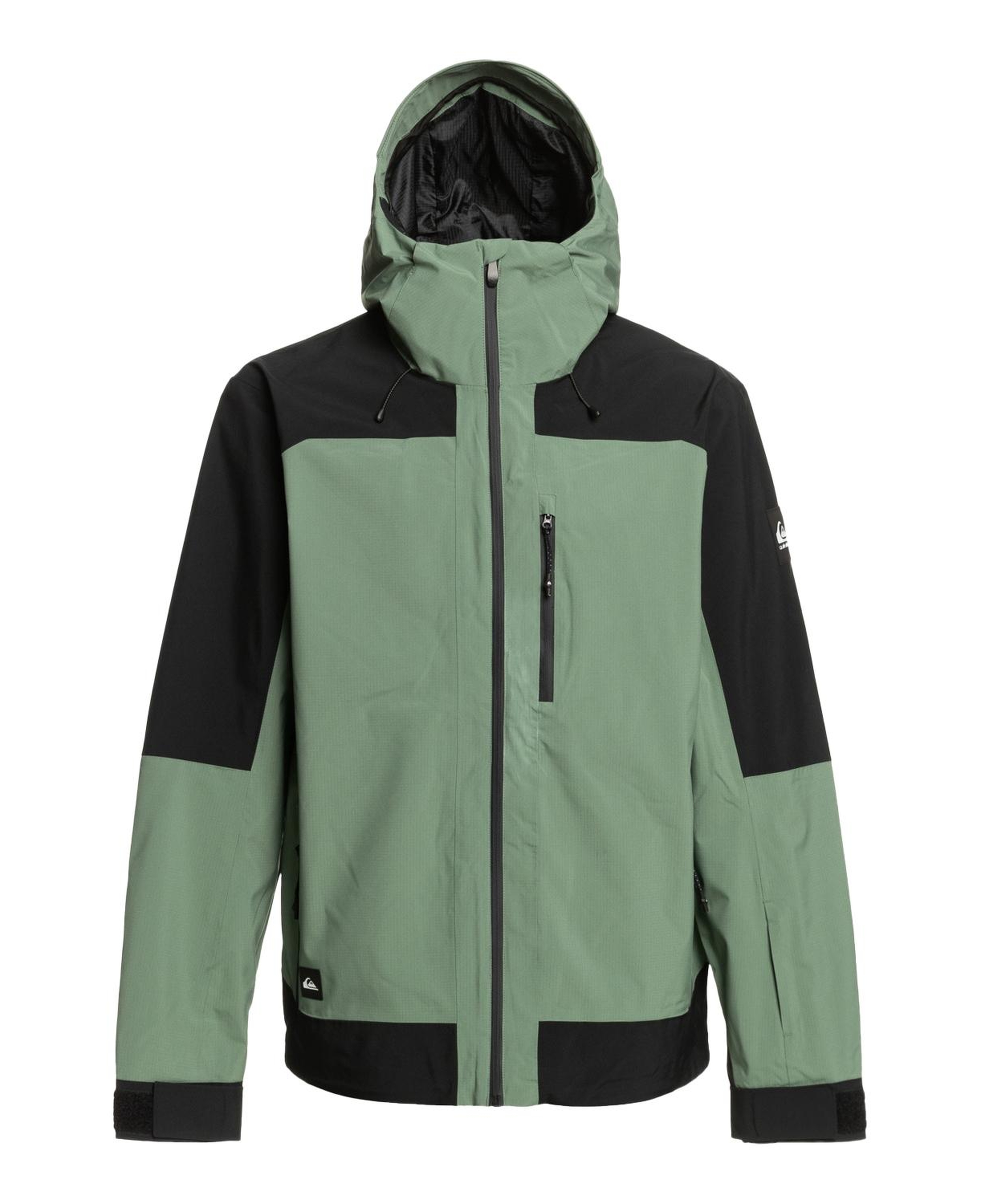 Quiksilver Ultralight Erkek Yeşil Snowboard Ceketi