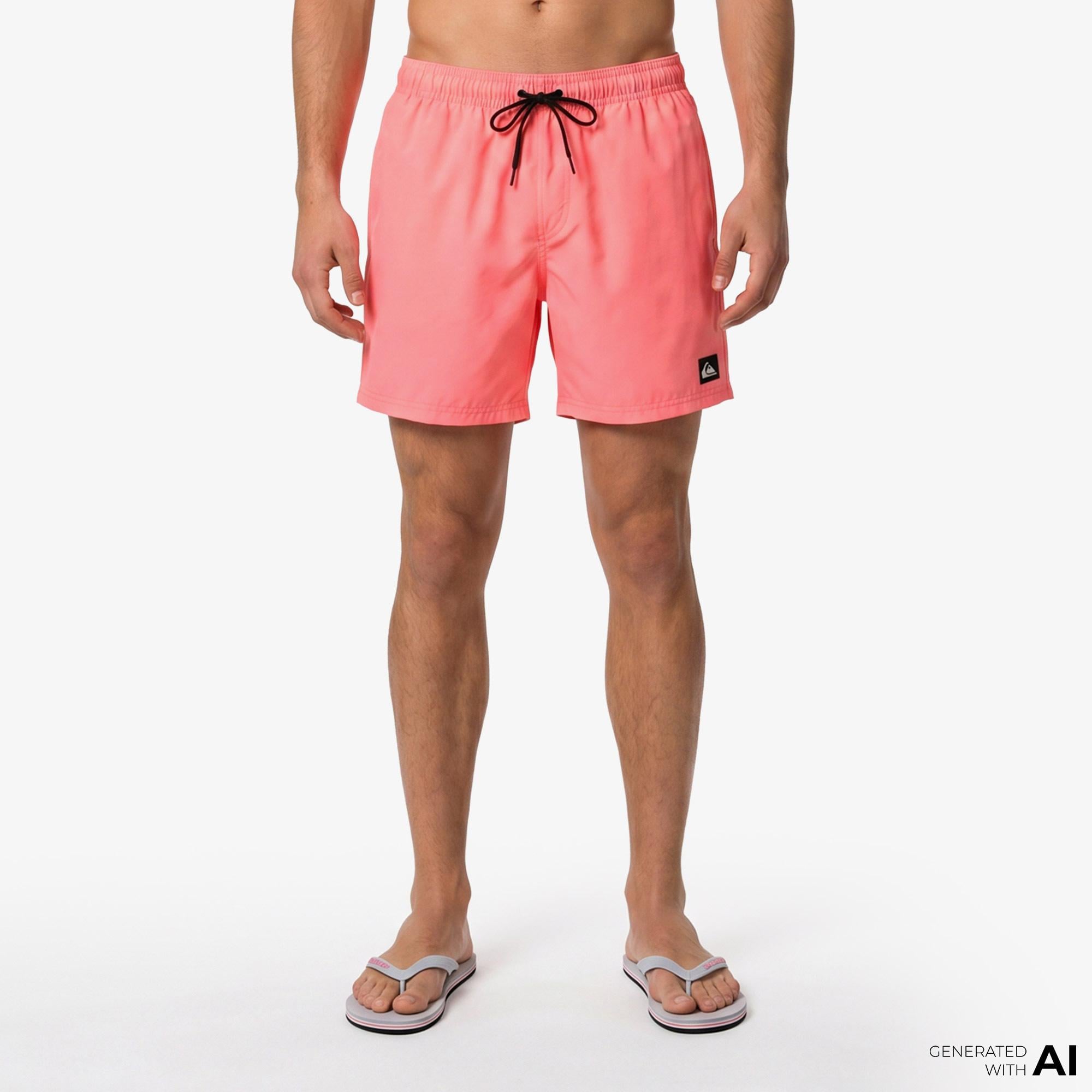 Quiksilver Everyday Solid Erkek Turuncu Deniz Şortu