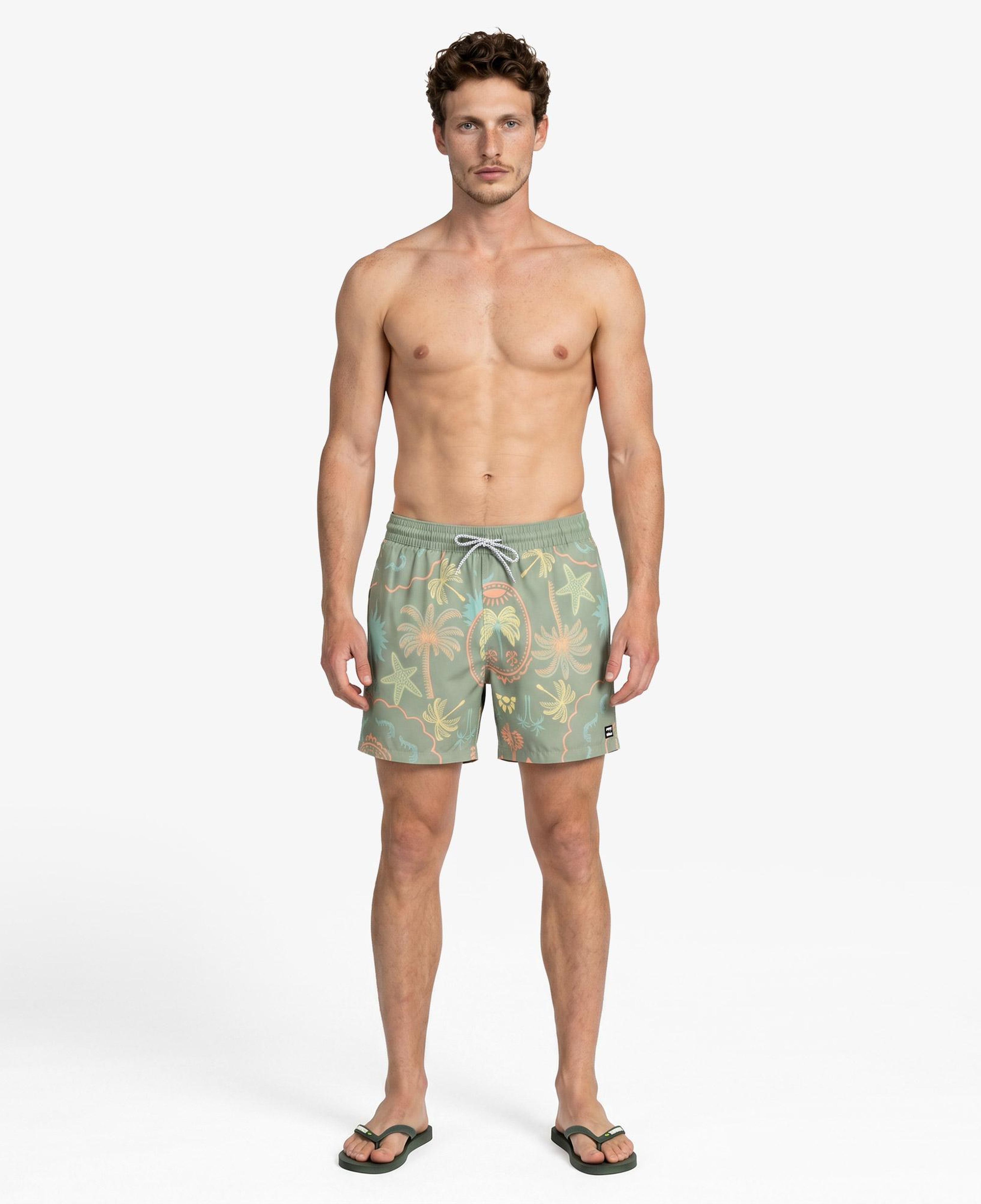 Billabong Vacay Lb Erkek Yeşil Deniz Şortu