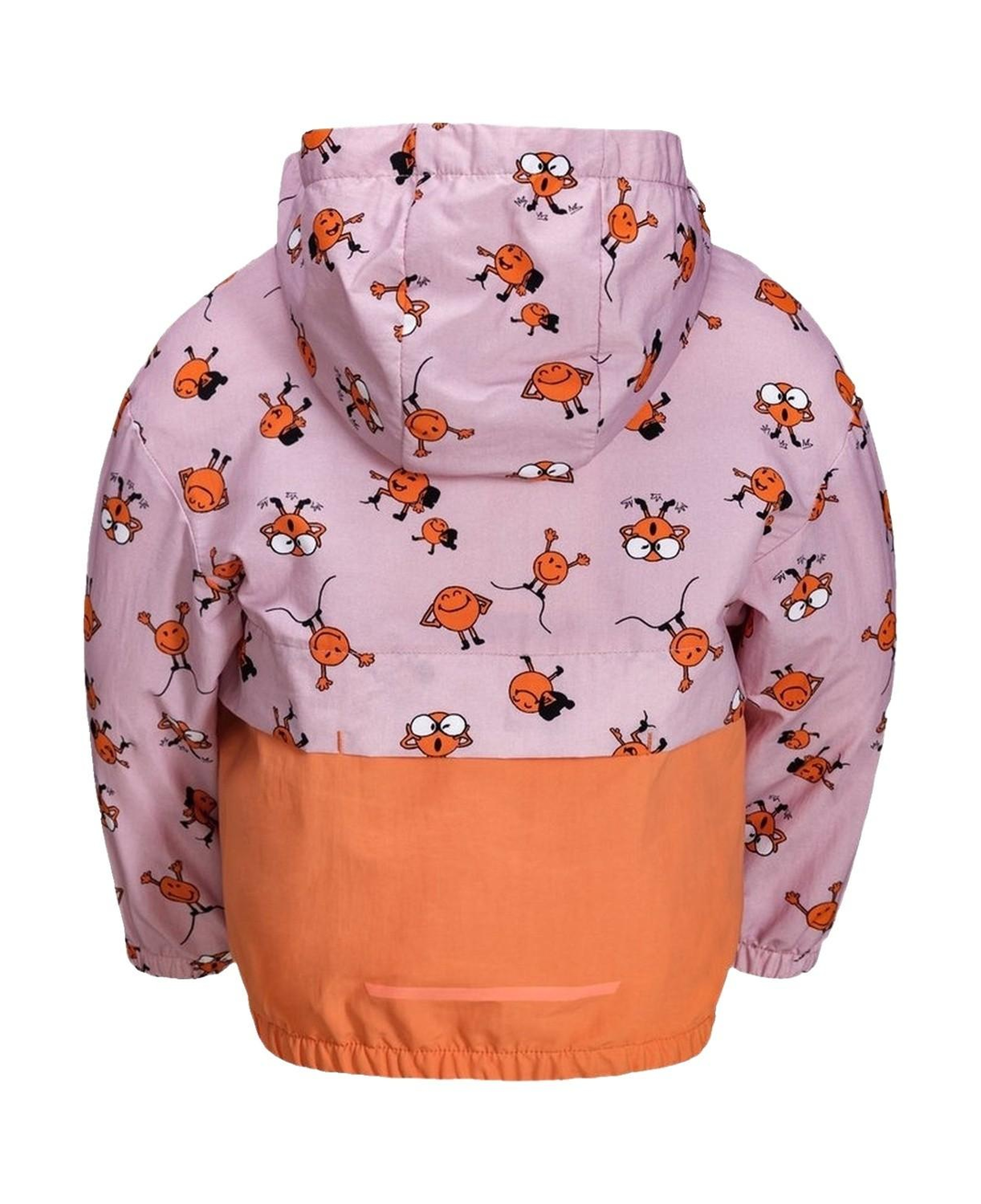 Jack Wolfskin Smileyworld Aop Unisex Çocuk Pembe Outdoor Ceketi