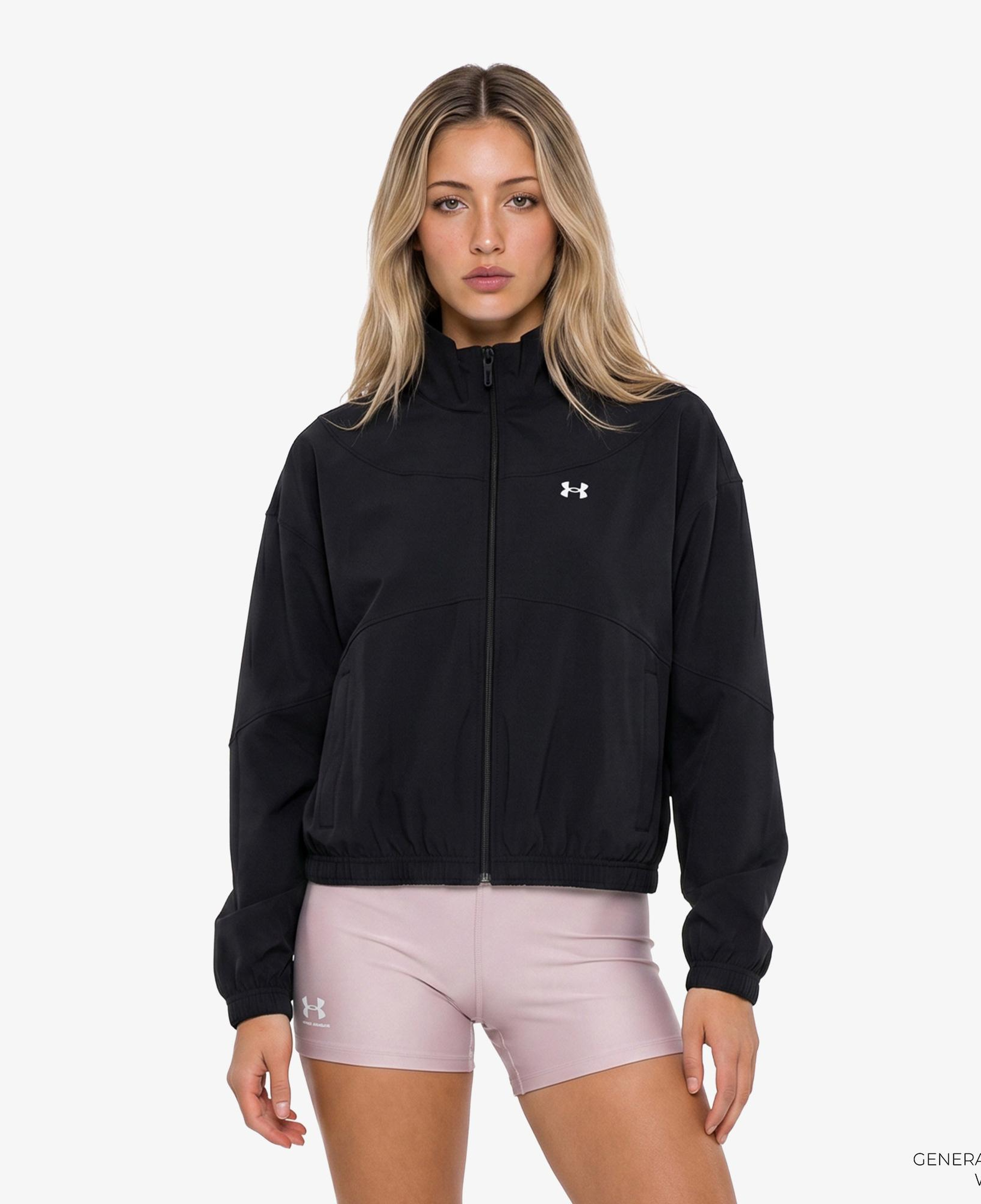 Under Armour Rival Woven Kadın Siyah Ceket
