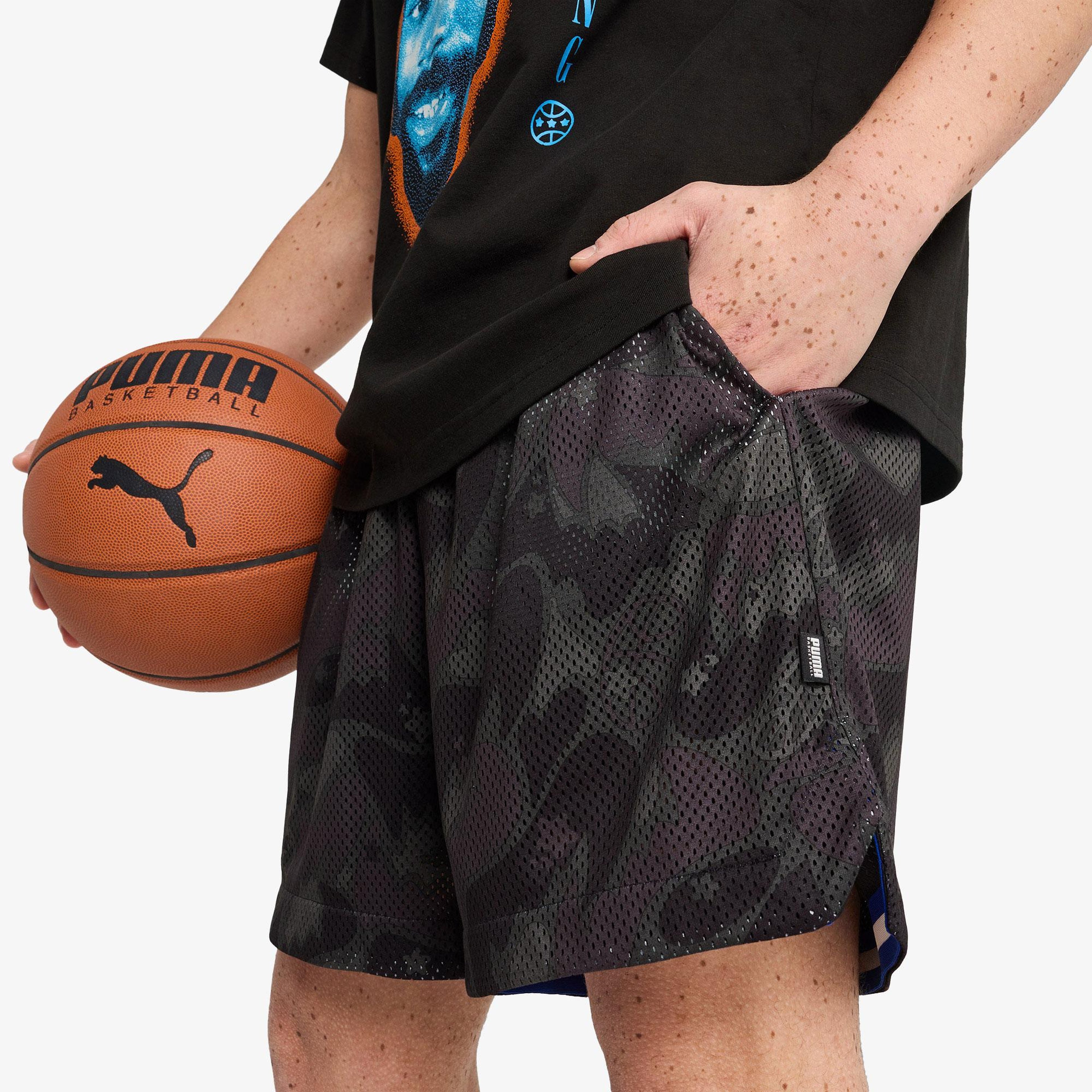 Puma Camo AOP Erkek Siyah Şort