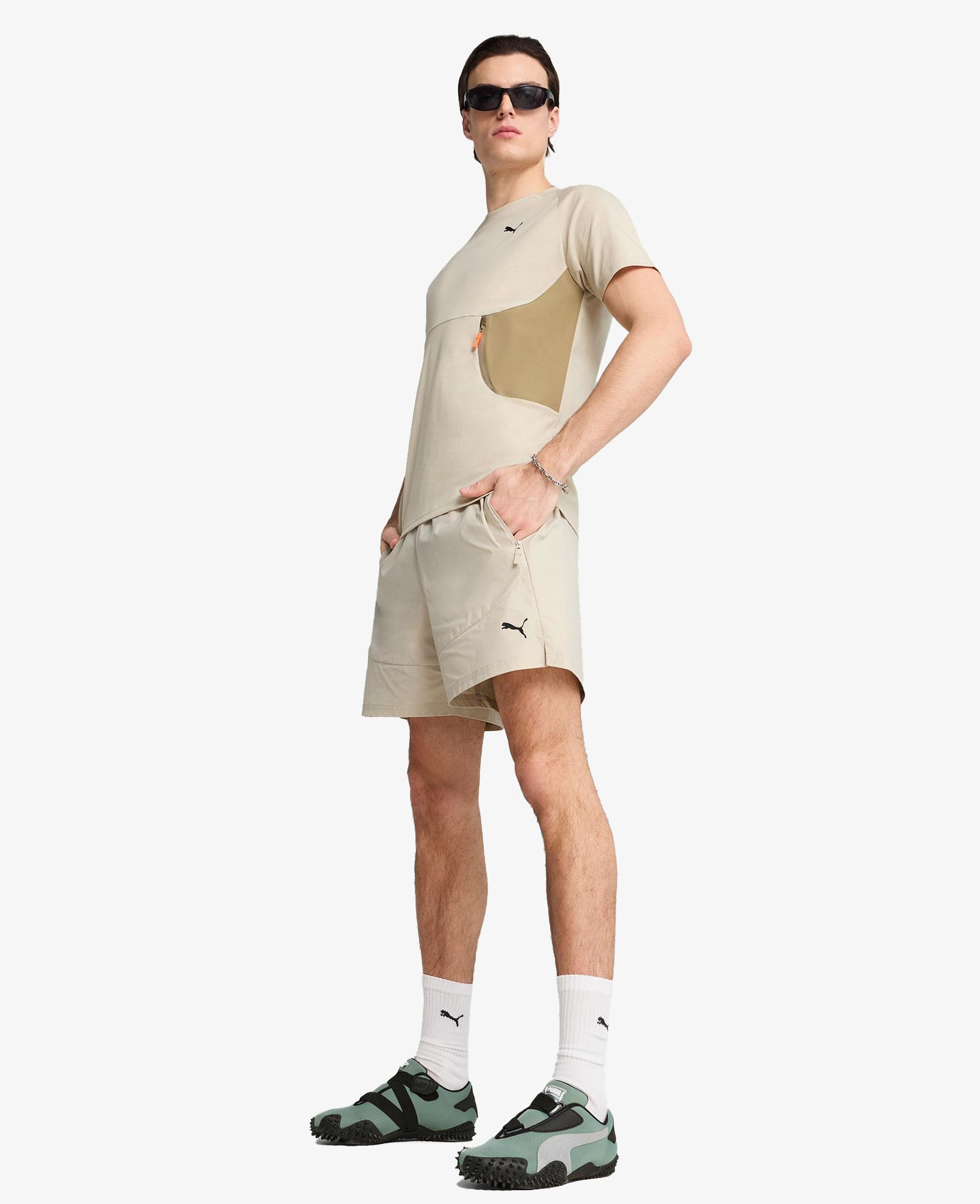 Puma Pumatech Pocket Erkek Krem T-Shirt