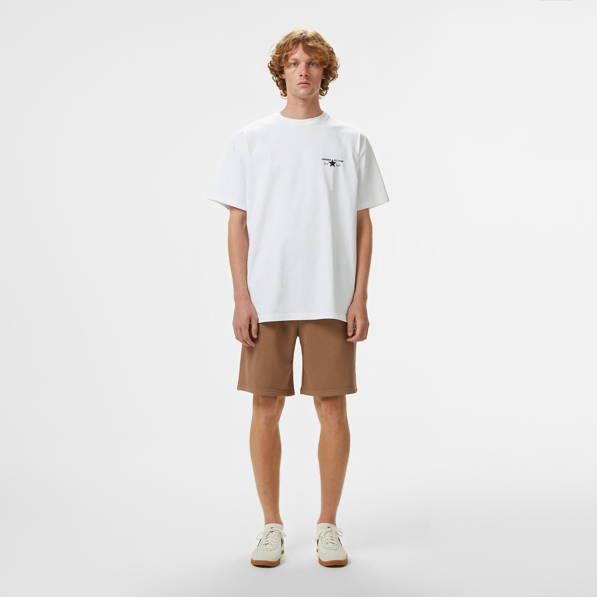 Converse Go-To Unisex Kahverengi Şort
