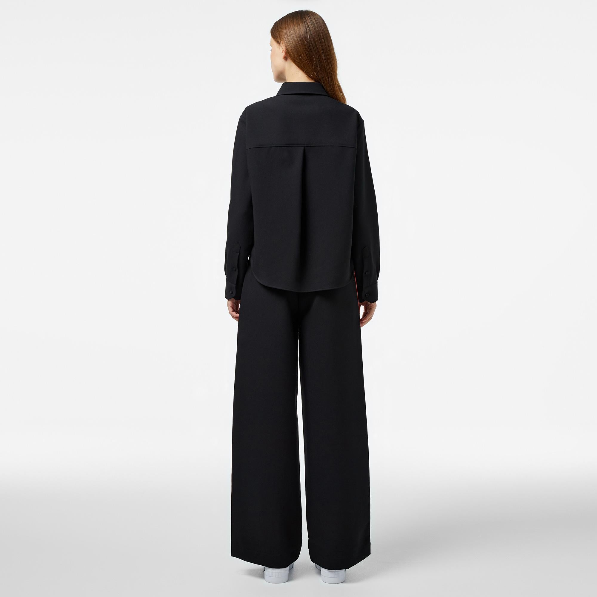 Kadın Regular Fit Siyah Pantolon