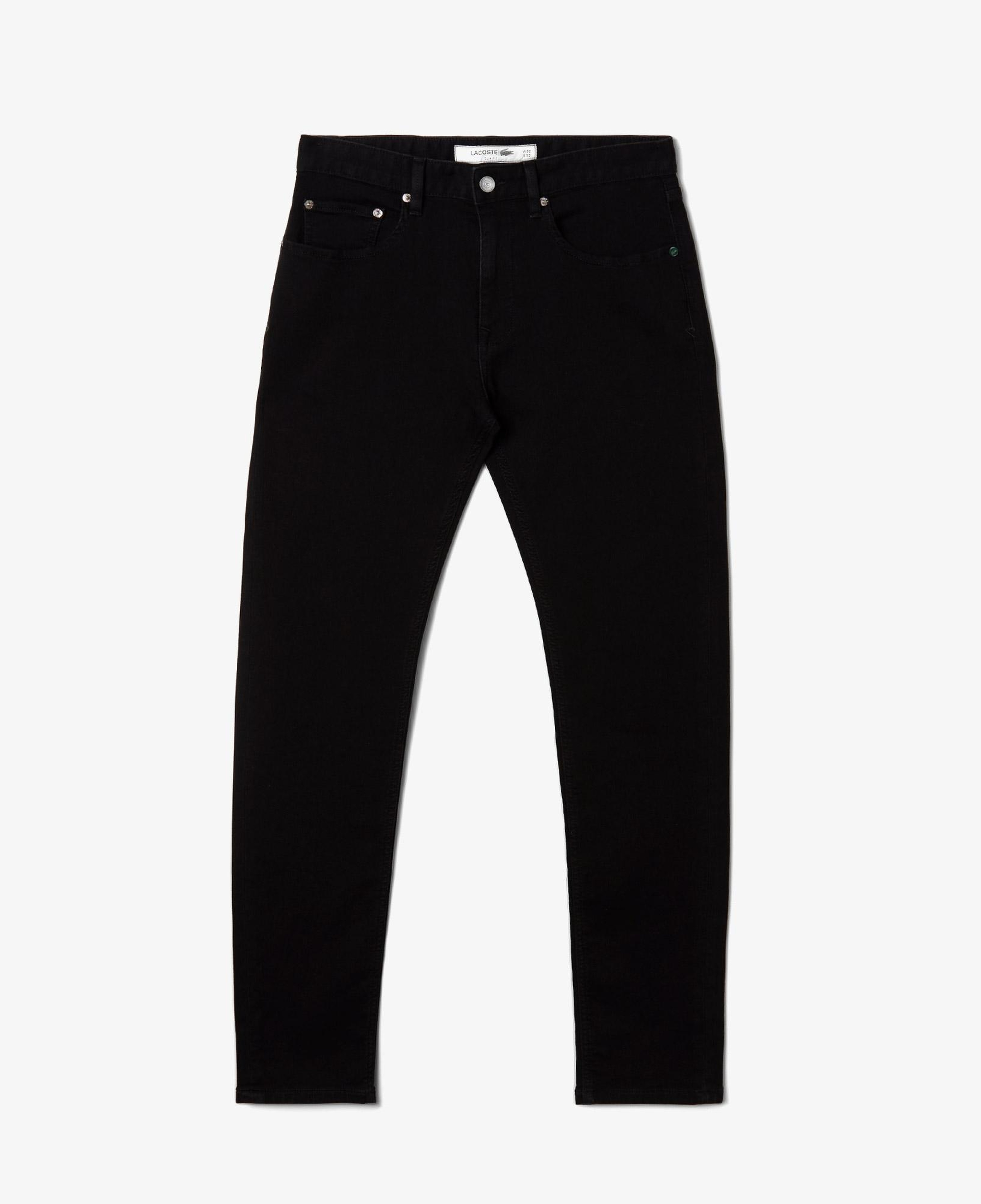 Erkek Slim Fit Siyah Jean Pantolon
