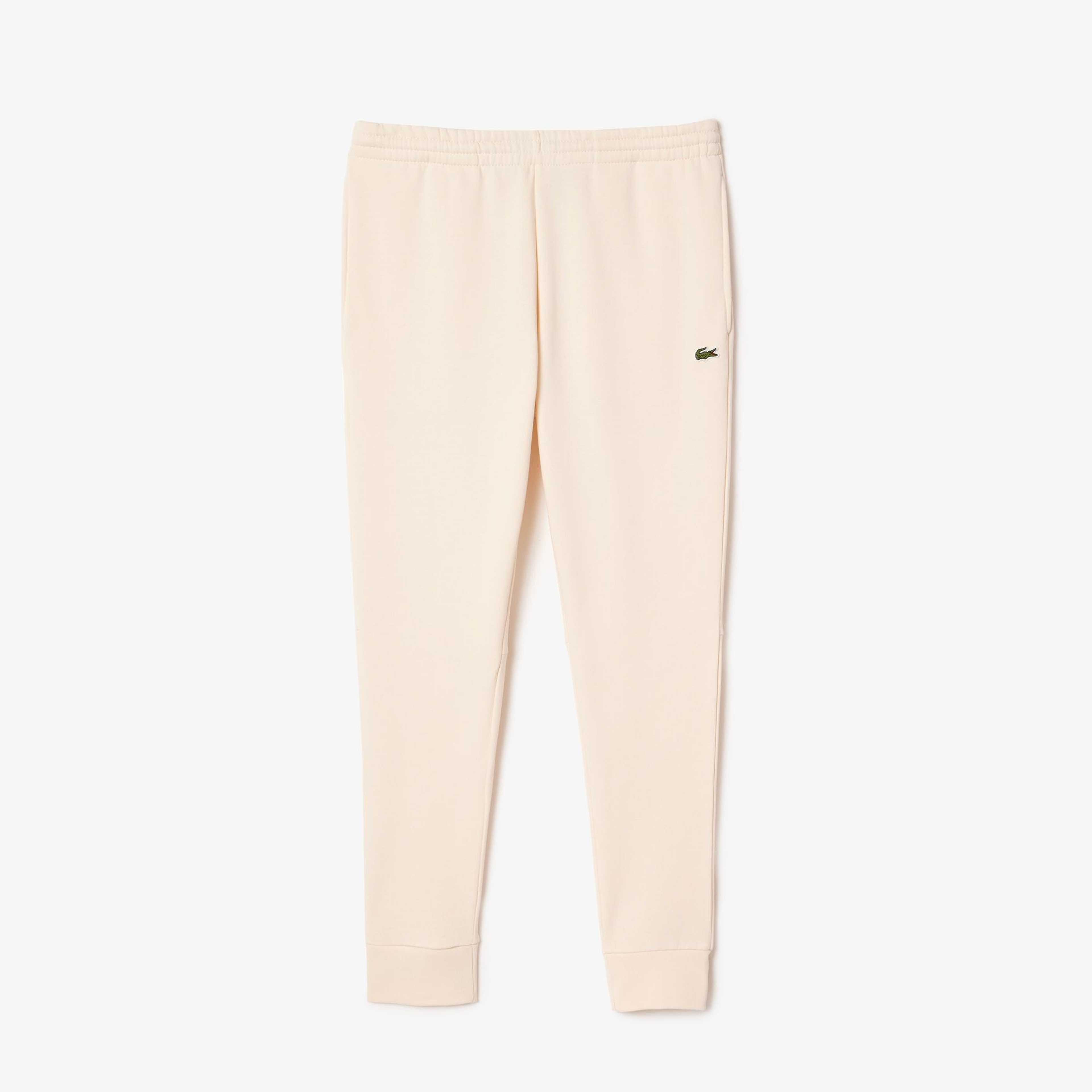 Erkek Slim Fit Krem Eşofman Altı
