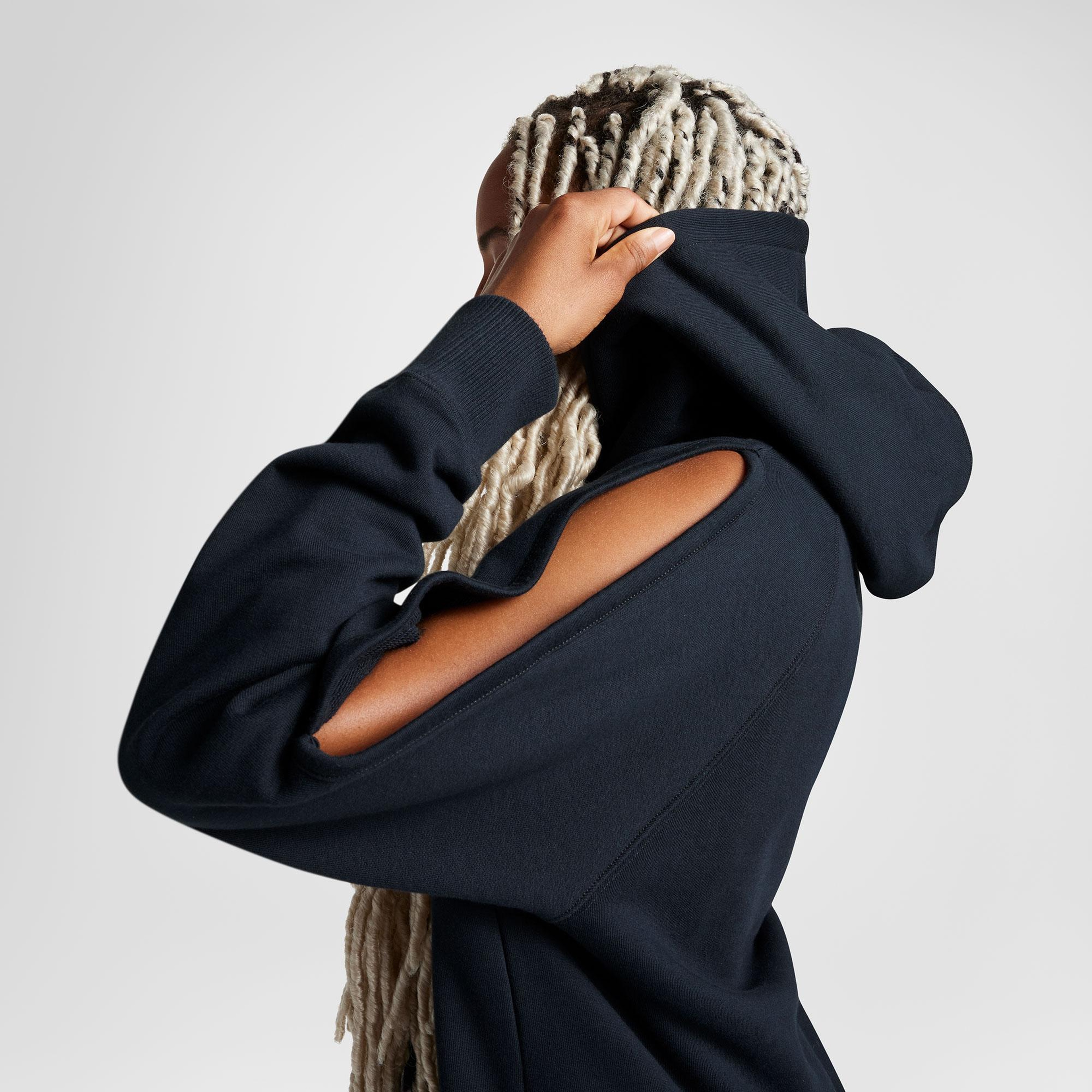 Converse Classic Kadın Siyah Hoodie