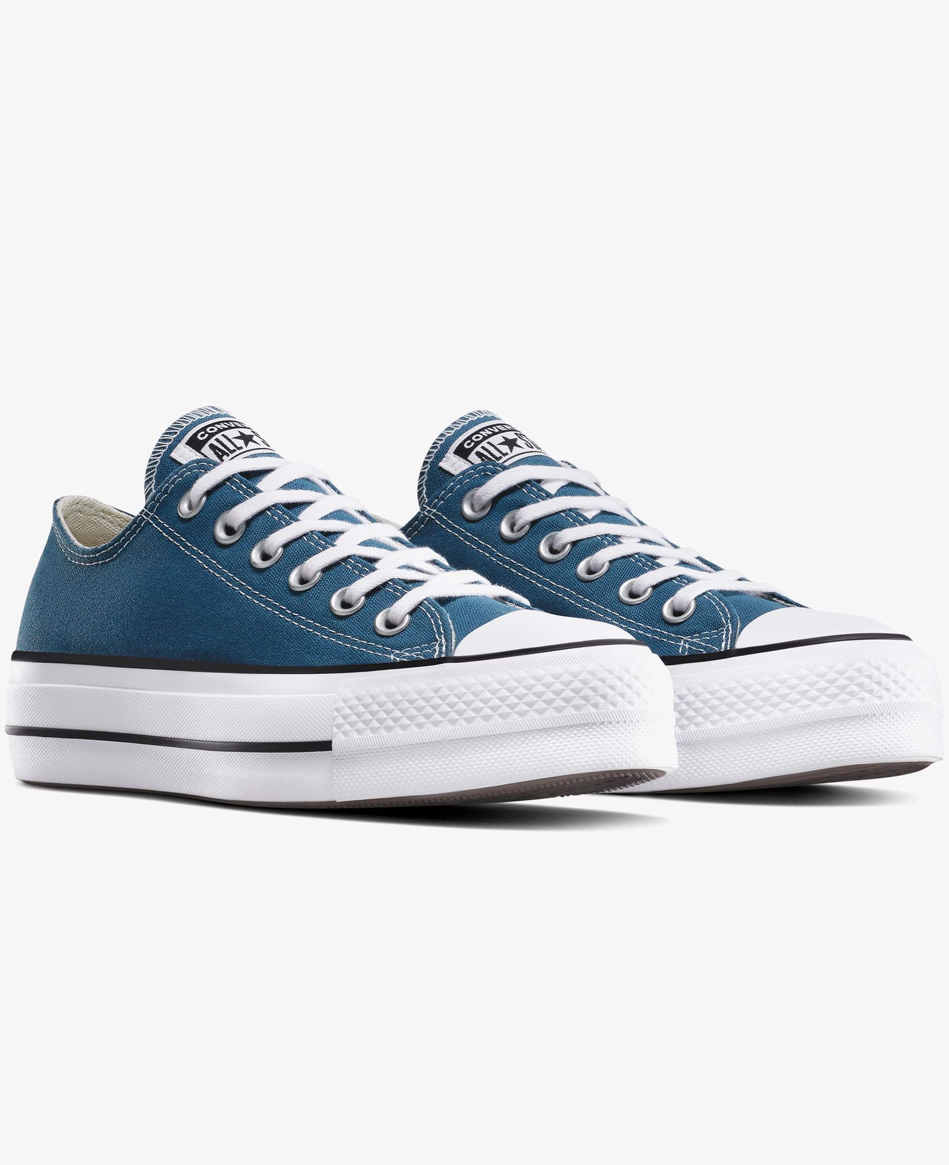 Converse Chuck Taylor All Star Lift Platform Limited Kadın Mavi Sneaker