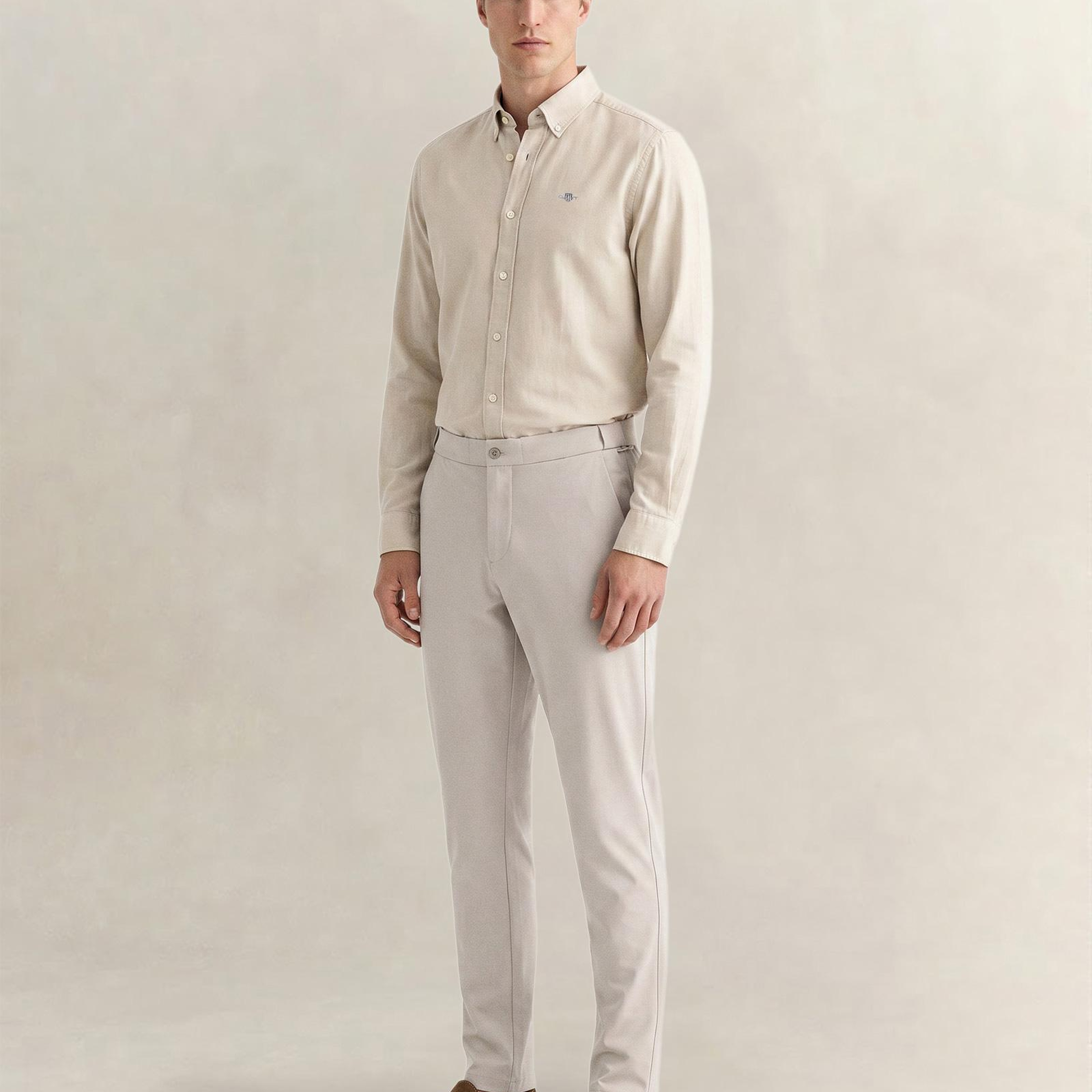 GANT Erkek Bej Regular Fit Smart Jogger Pantolon