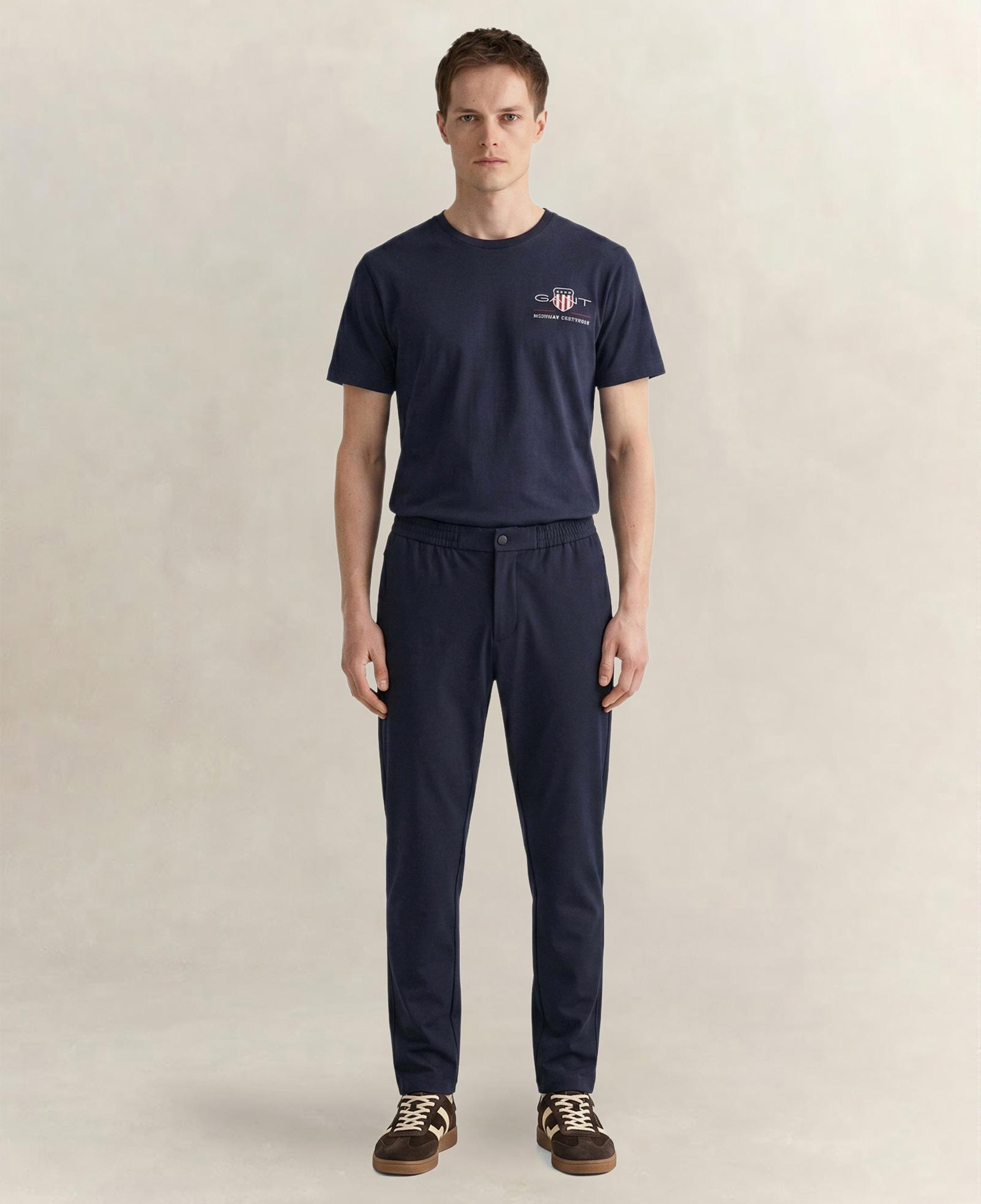 GANT Erkek Lacivert Regular Fit Smart Jogger Pantolon