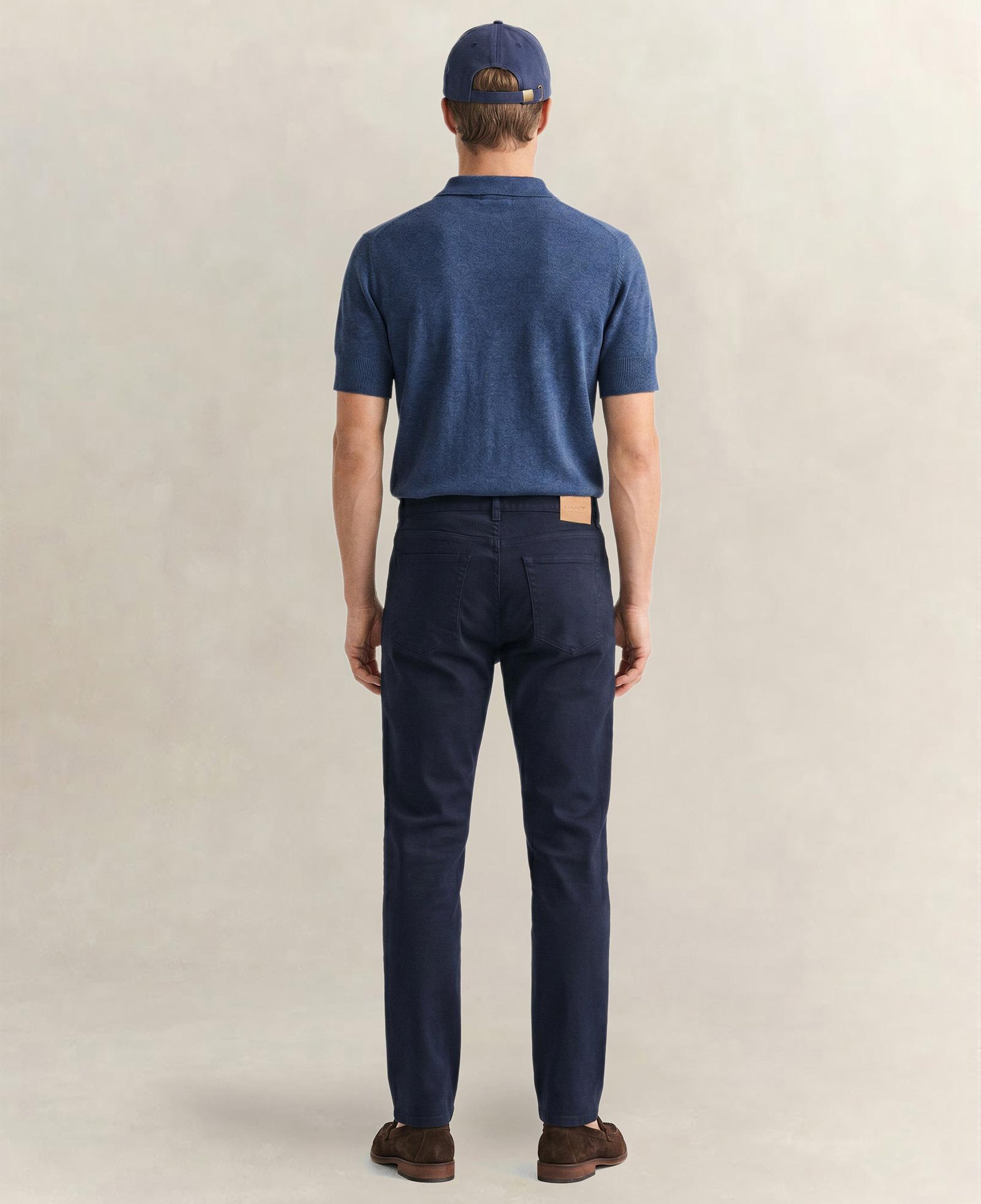 GANT Erkek Lacivert Slim Fit Jean