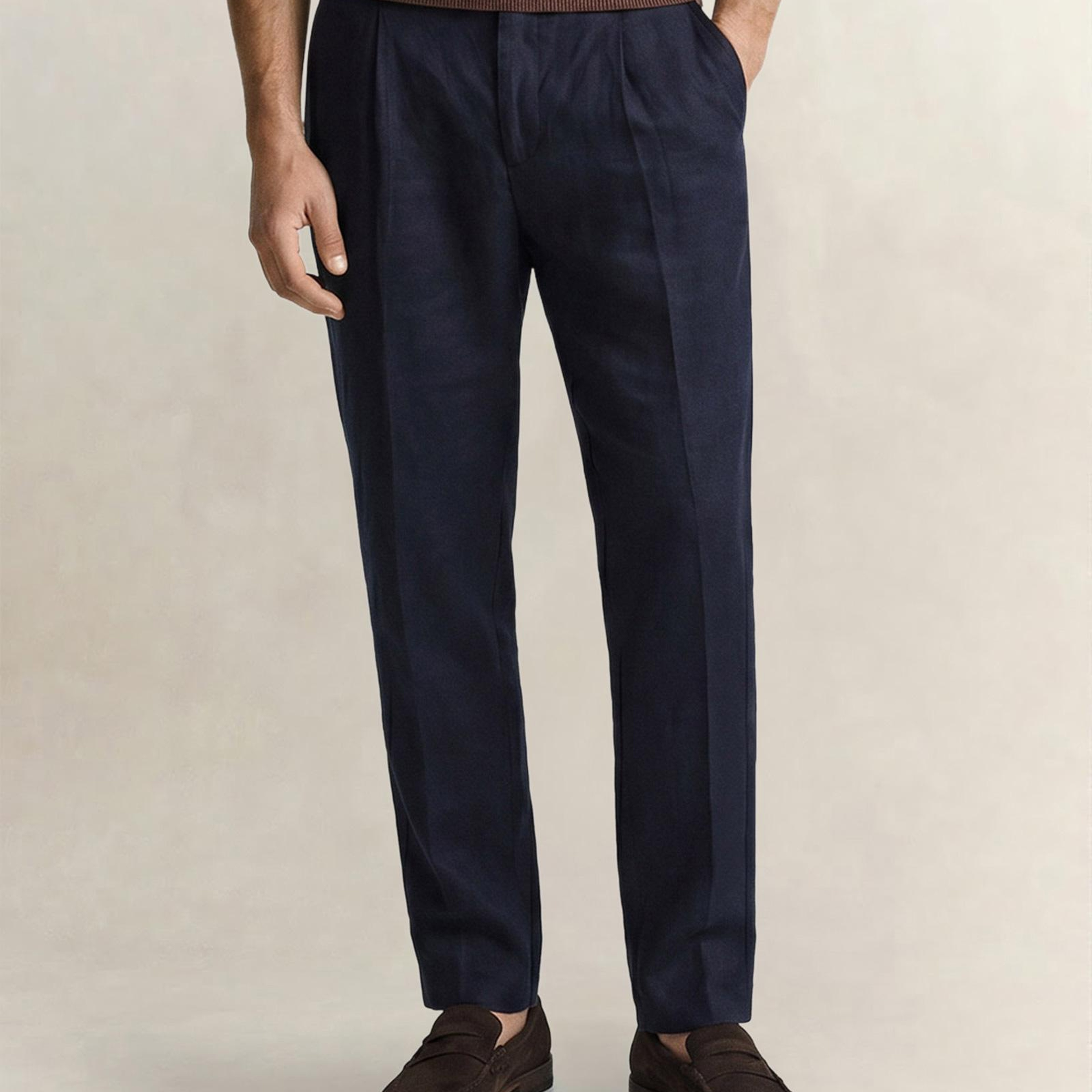 GANT Erkek Lacivert Regular Fit Pantolon
