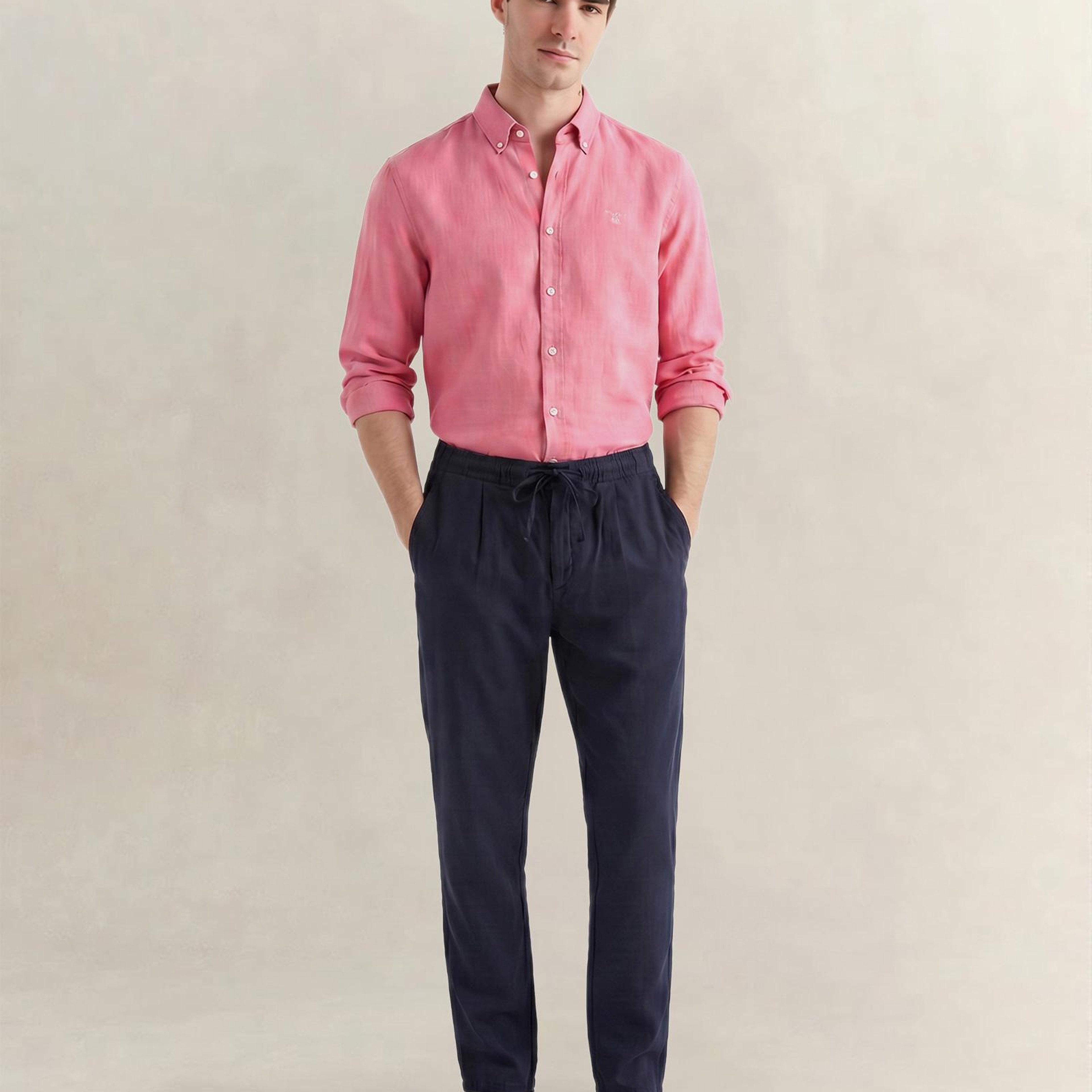 GANT Erkek Lacivert Regular Fit Jogger Pantolon
