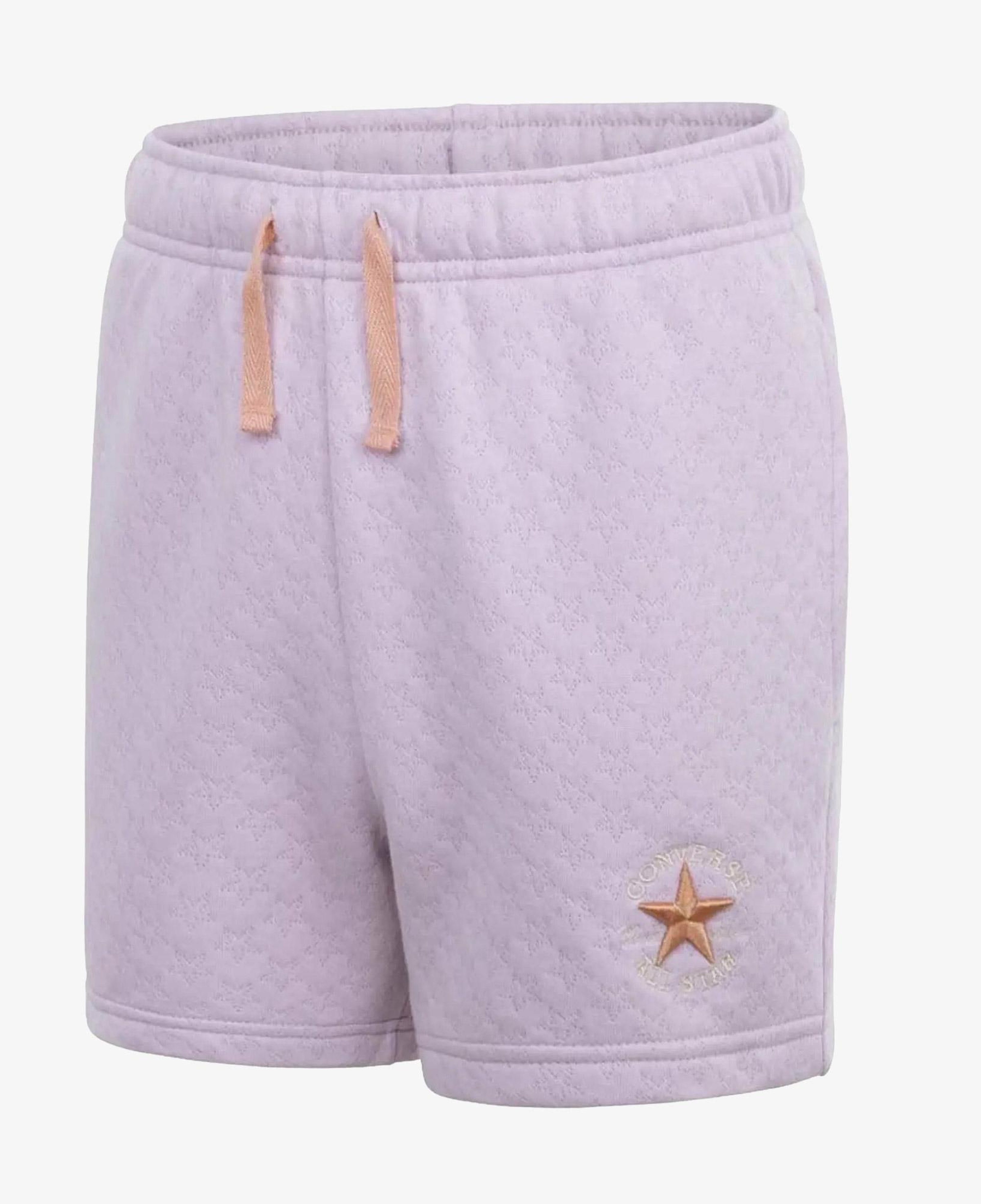 Converse Star Pointelle Çocuk Mor Şort