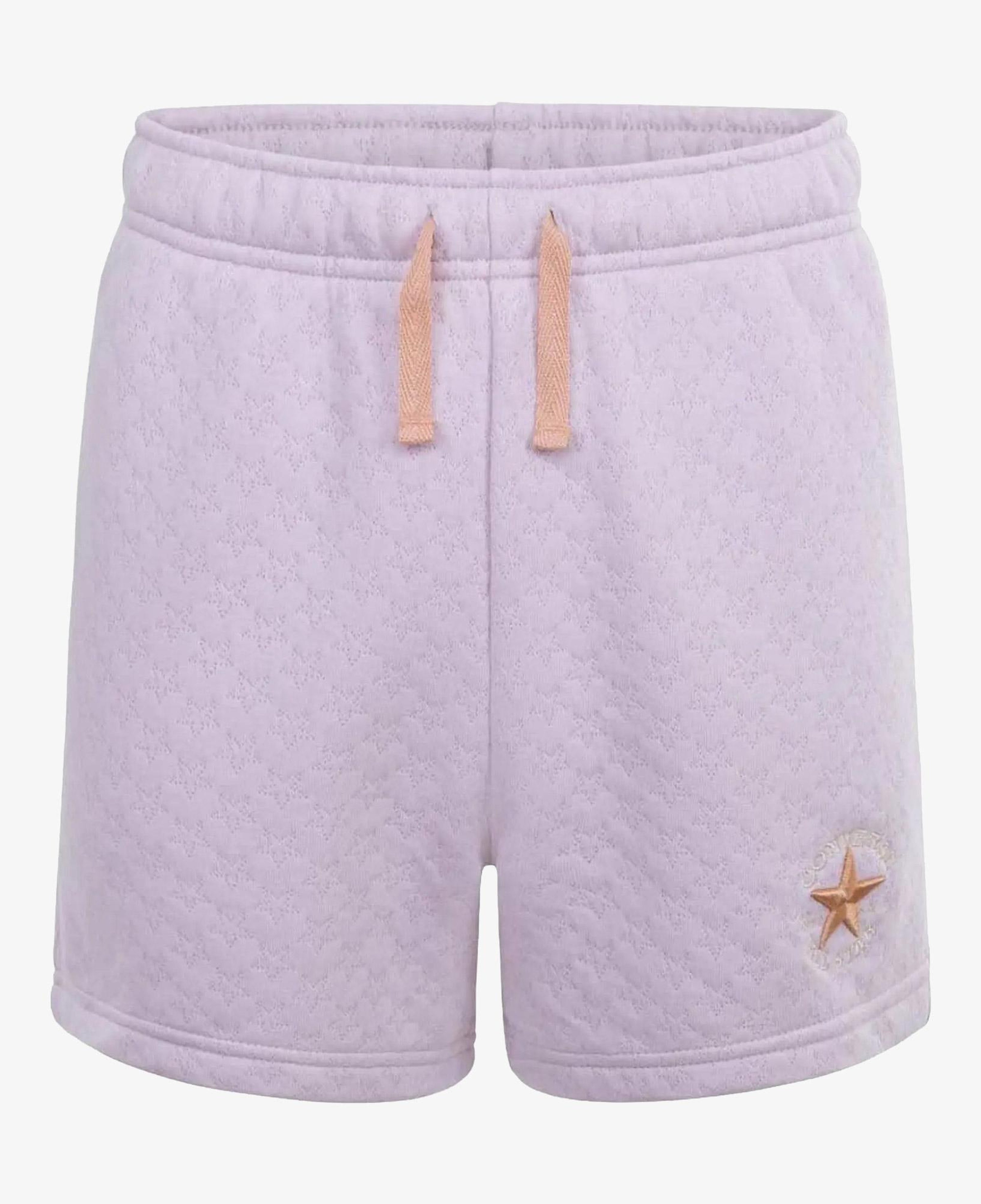 Converse Star Pointelle Çocuk Mor Şort