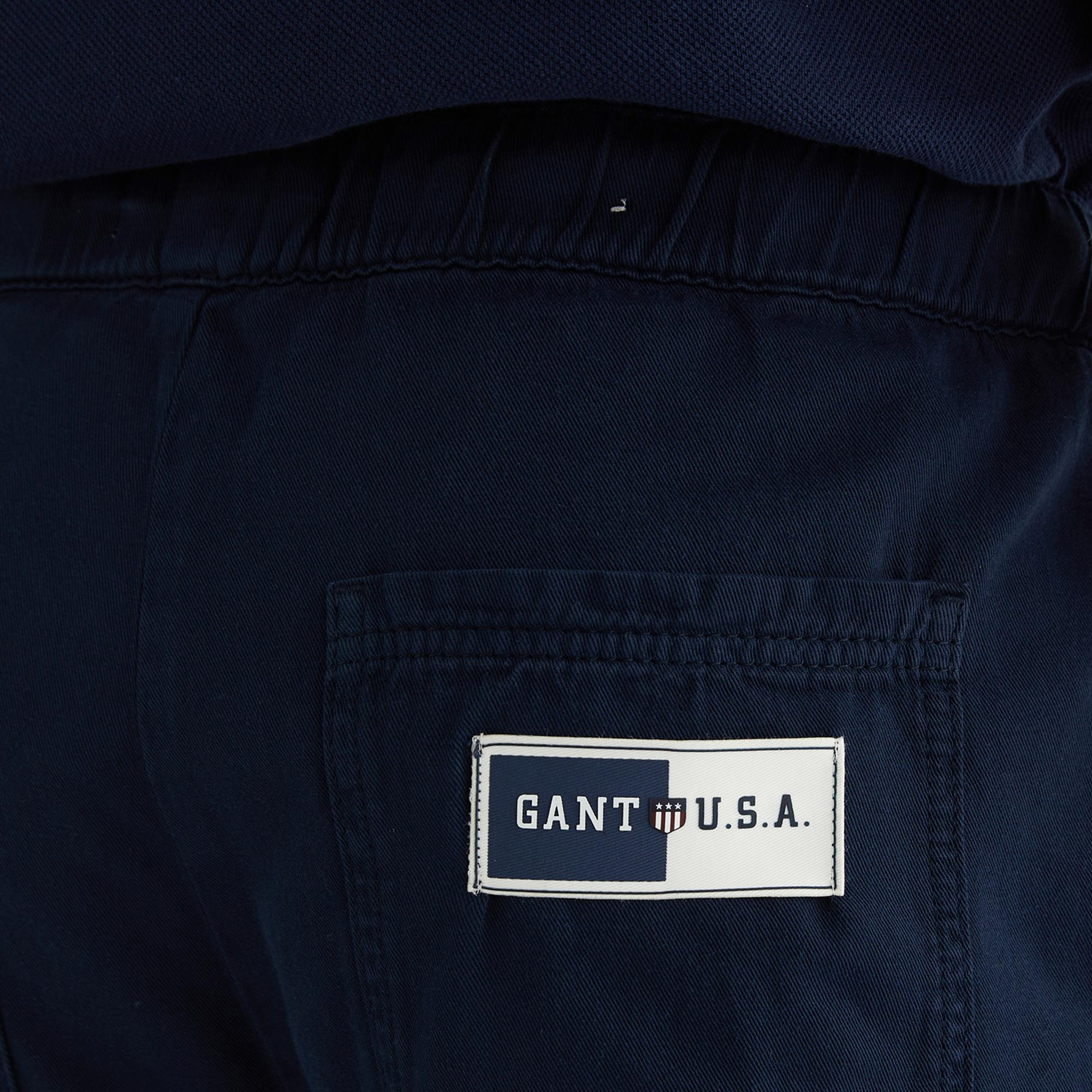 GANT Erkek Lacivert Standart Fit Pantolon