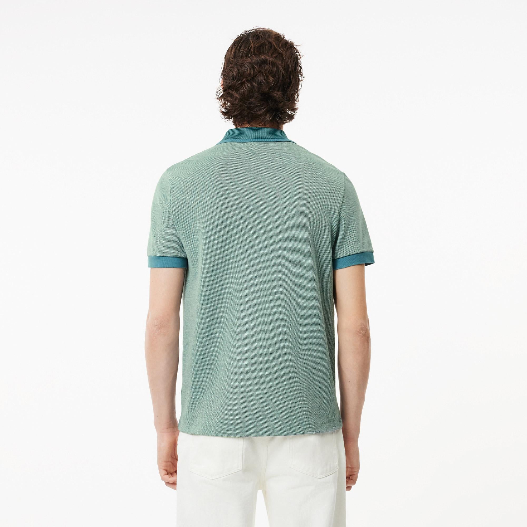 Erkek Regular Fit Yeşil Polo