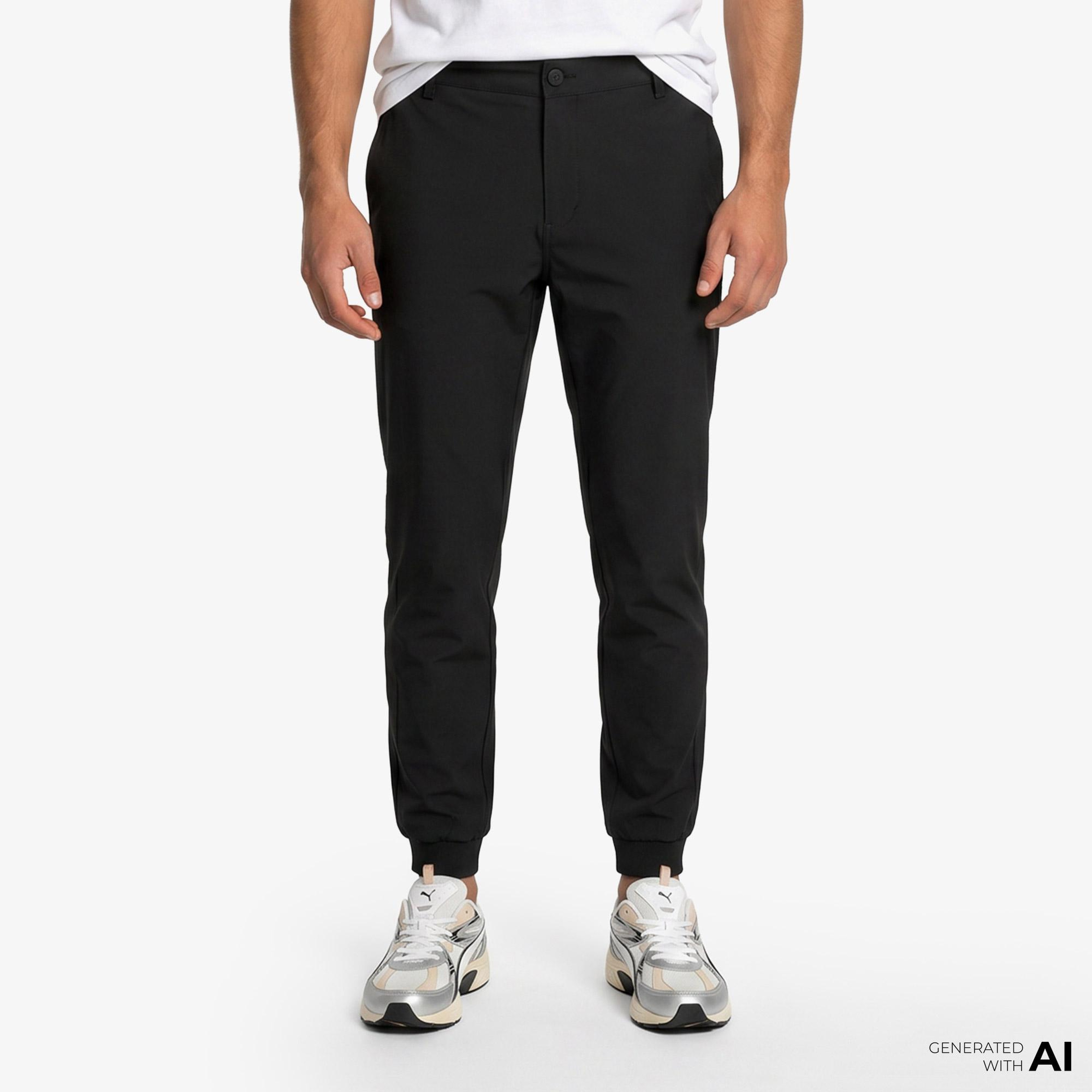 Puma Dealer Erkek Siyah Golf Pantolonu