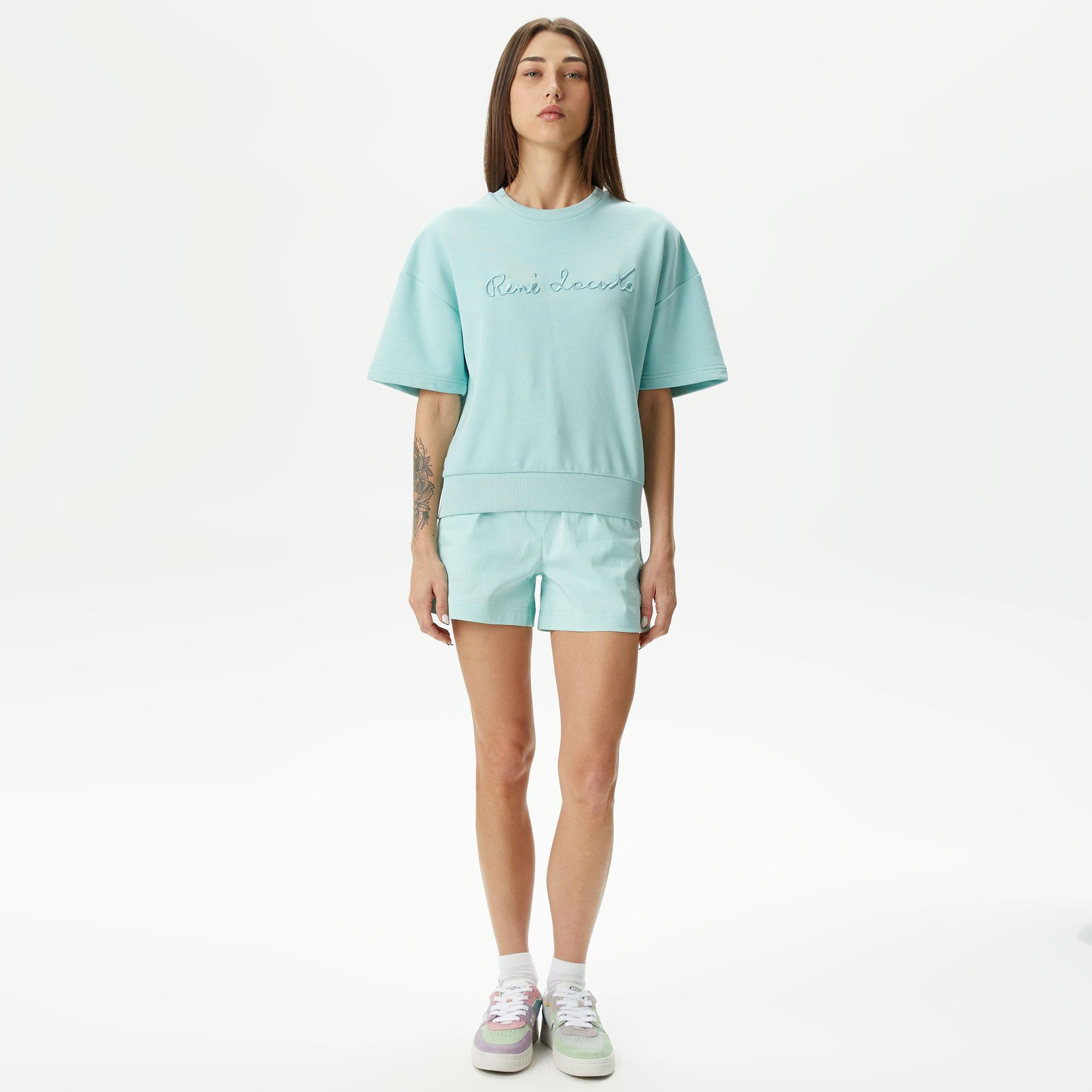 Kadın Regular Fit Yeşil Şort