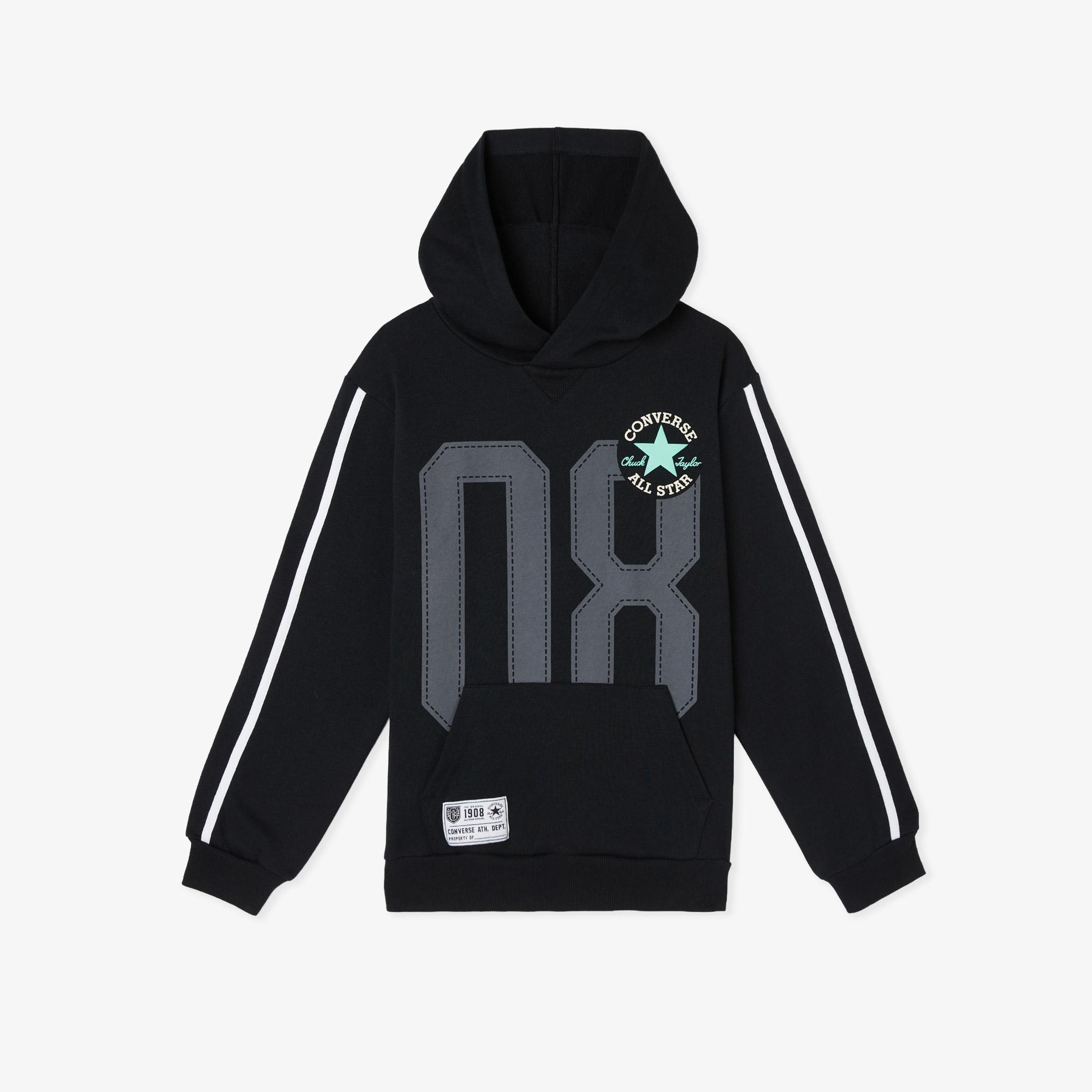 Converse Retro Remix Çocuk Siyah Sweatshirt