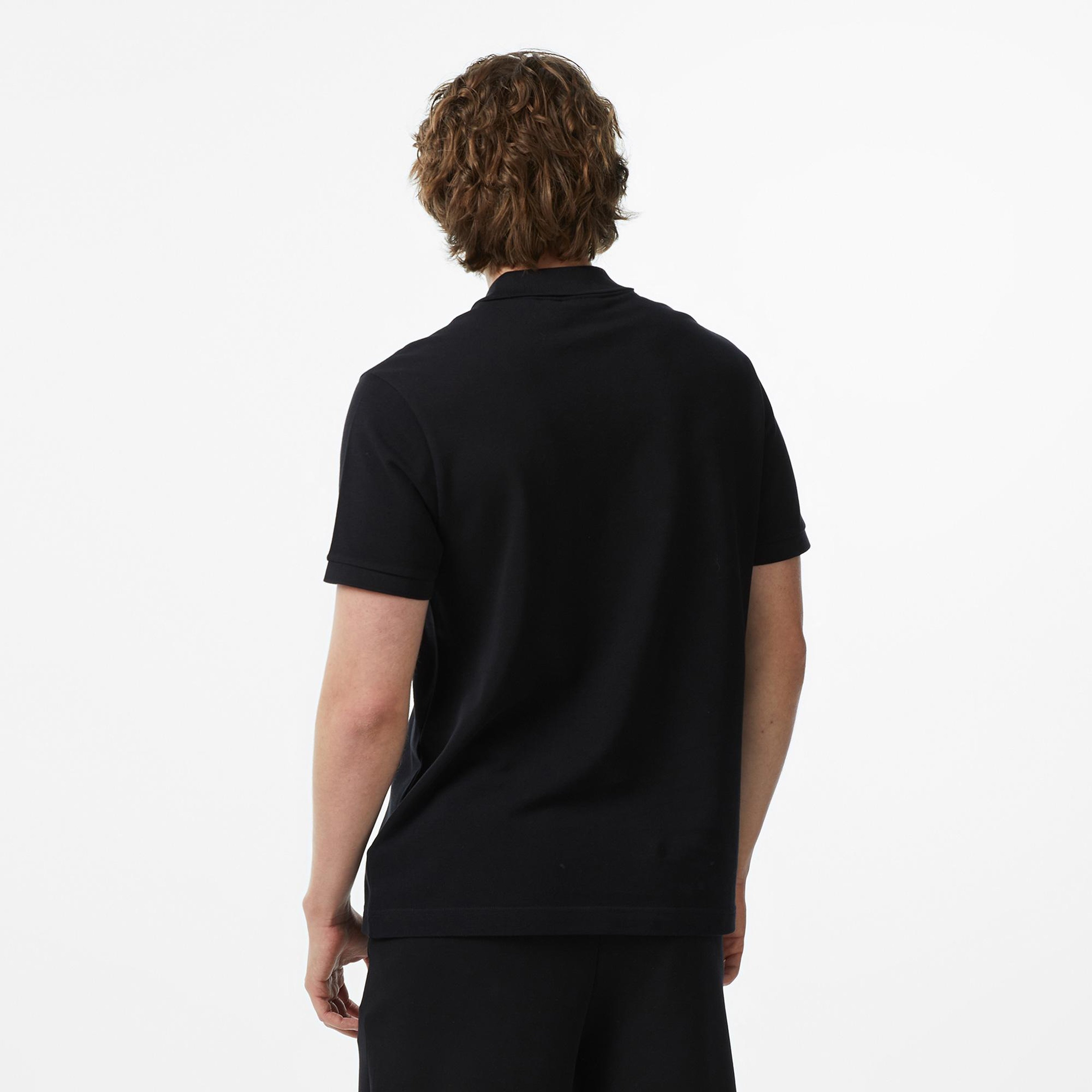 Converse Erkek Siyah Polo Yaka T-Shirt