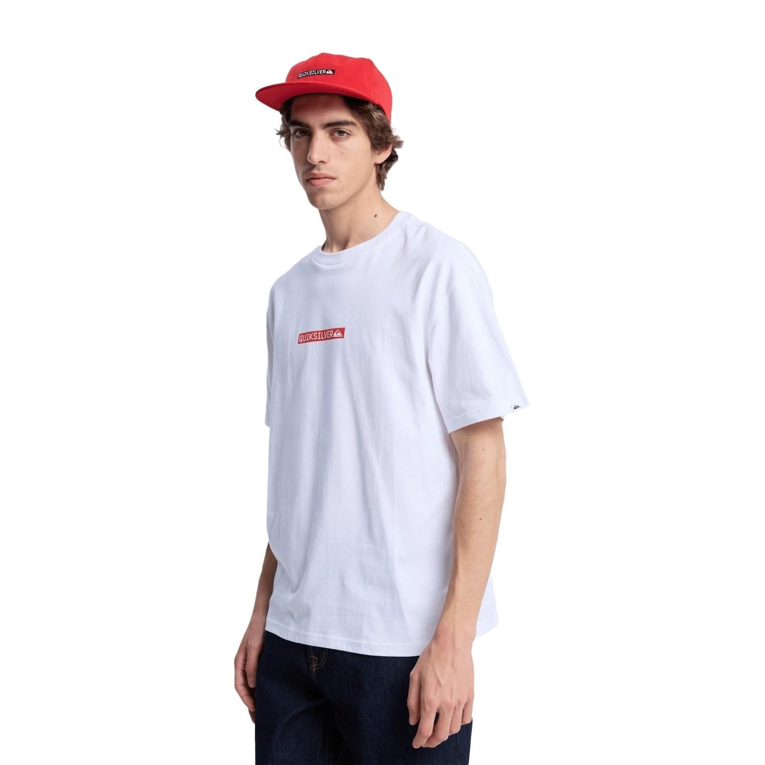 Quiksilver Dna Clicker Erkek Beyaz Tişört