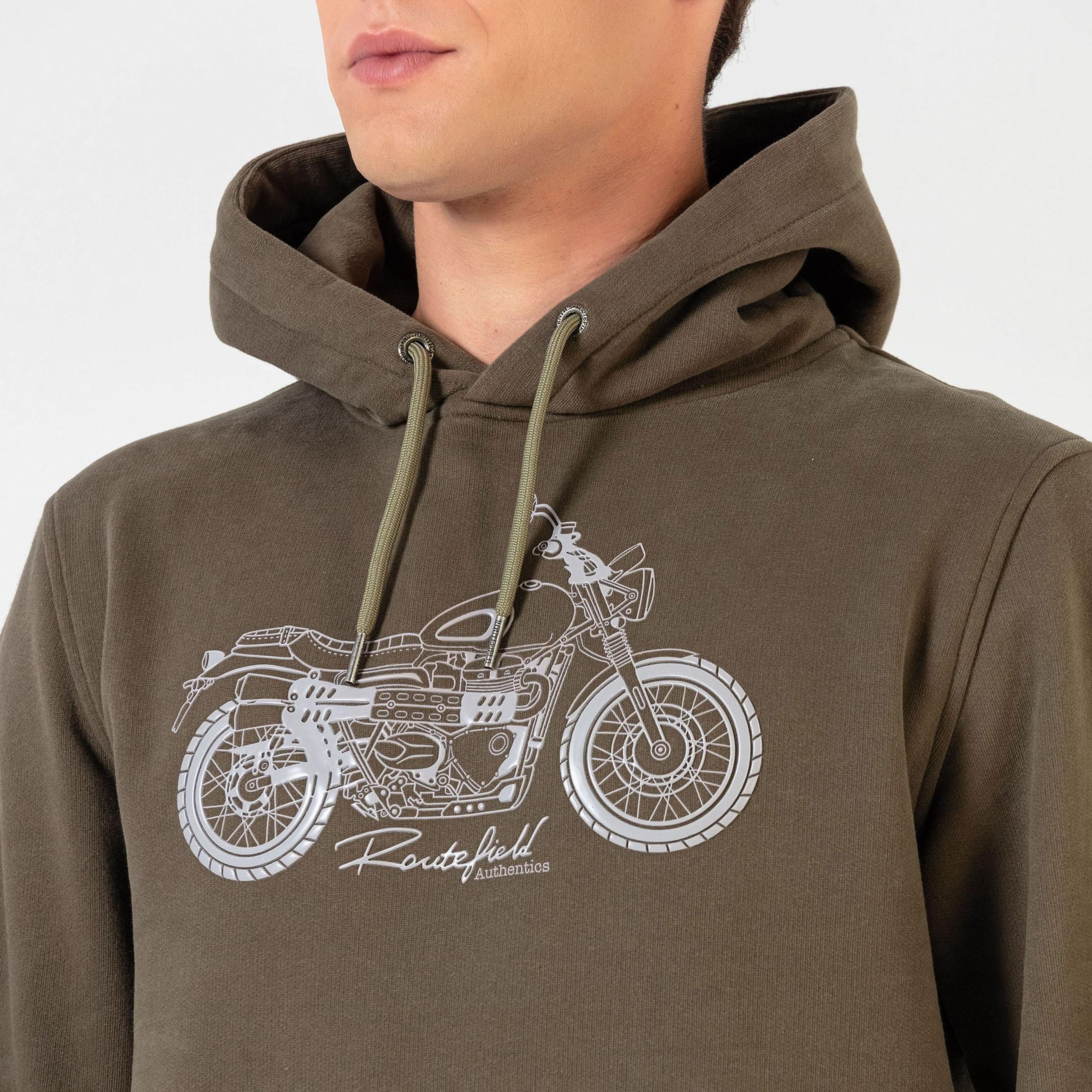 Routefield Horst Erkek Yeşil Sweat