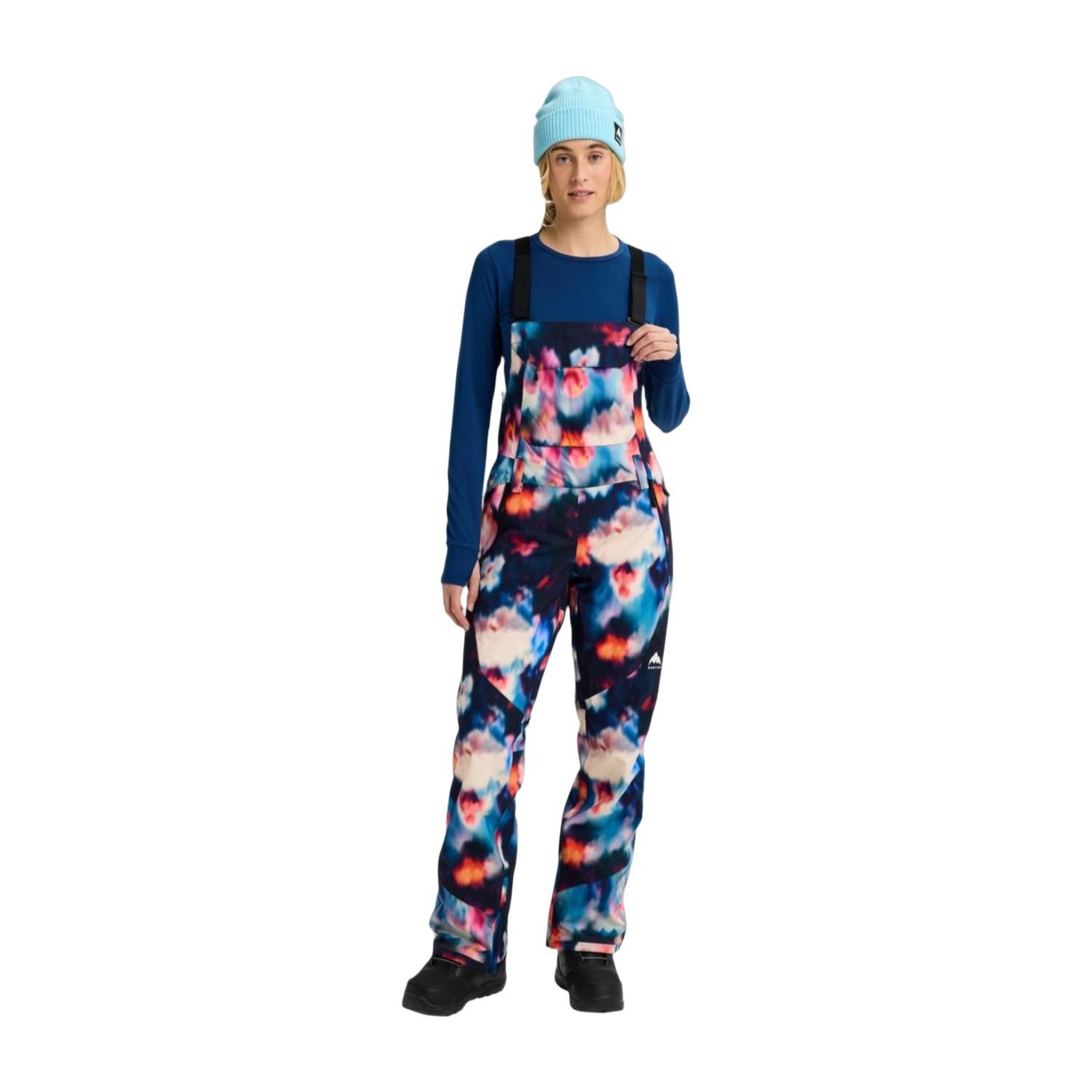 Burton Womens Reserve 2L Stretch Slim Bibs Kadın Snowboard Pantolonu