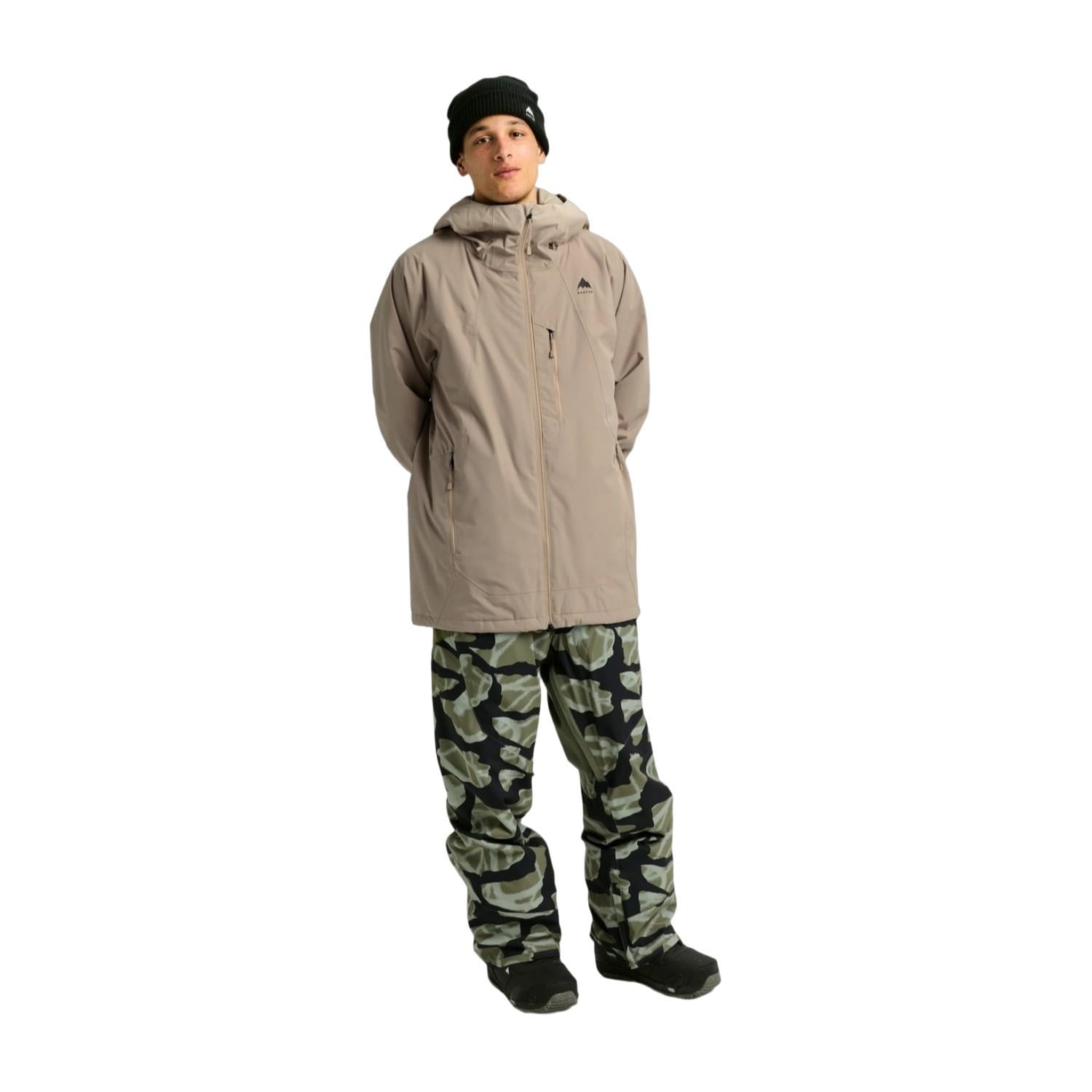 Burton Mens Reserve 2L Insulated Erkek Kahverengi Snowboard Ceketi