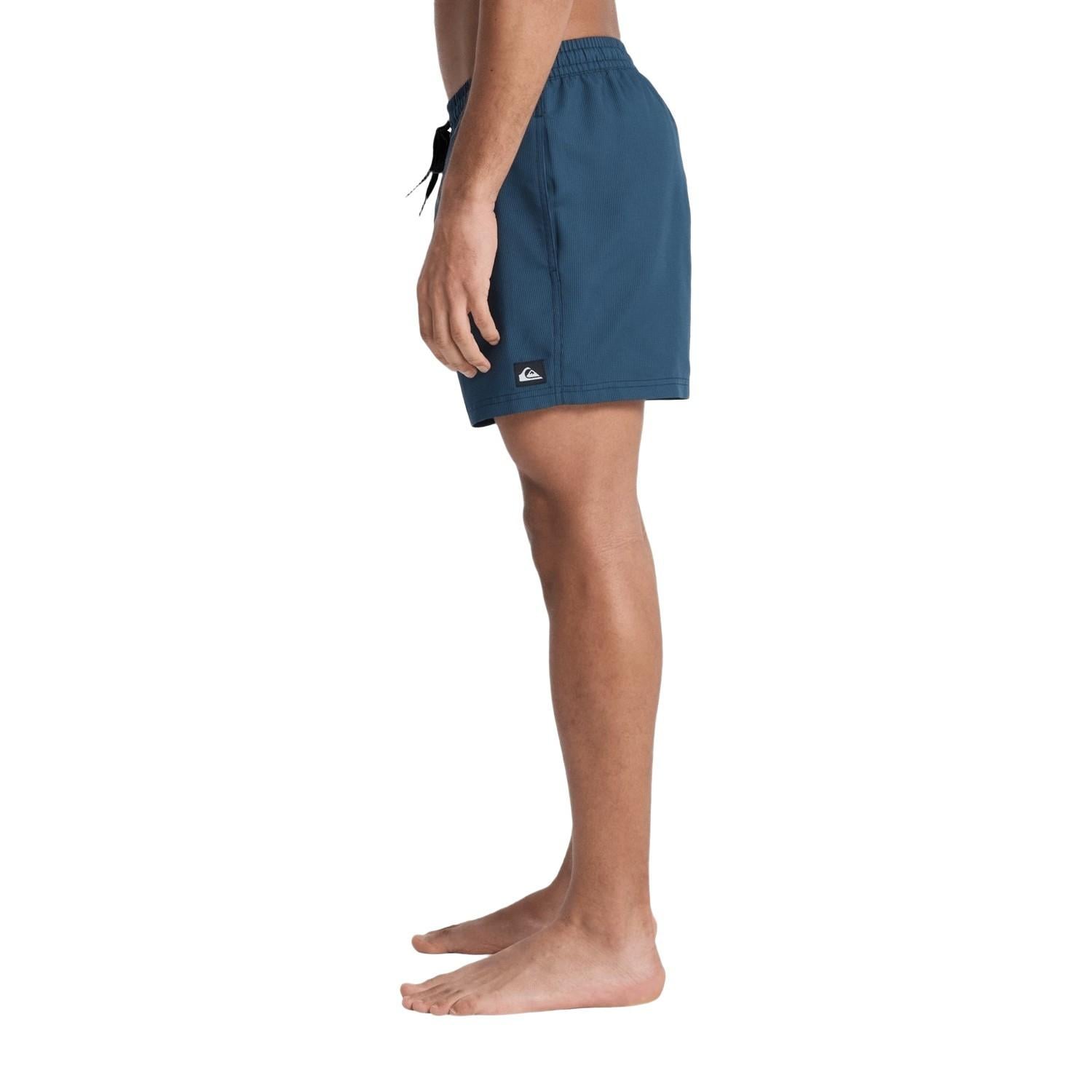 Quiksilver Deluxe 15 Erkek Mavi Volley Short