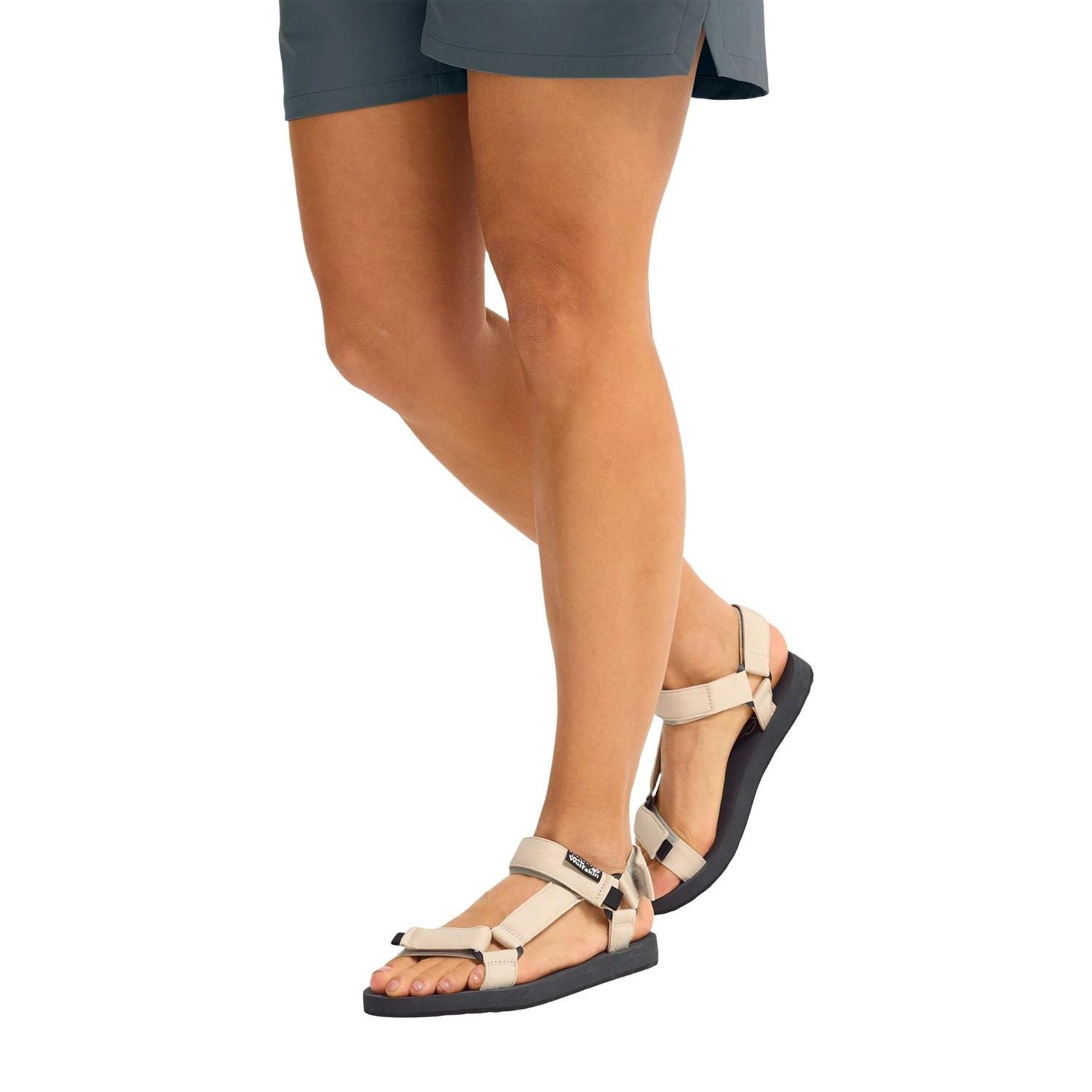 Jack Wolfskin Taiga Sandal Kadın Bej Sandalet