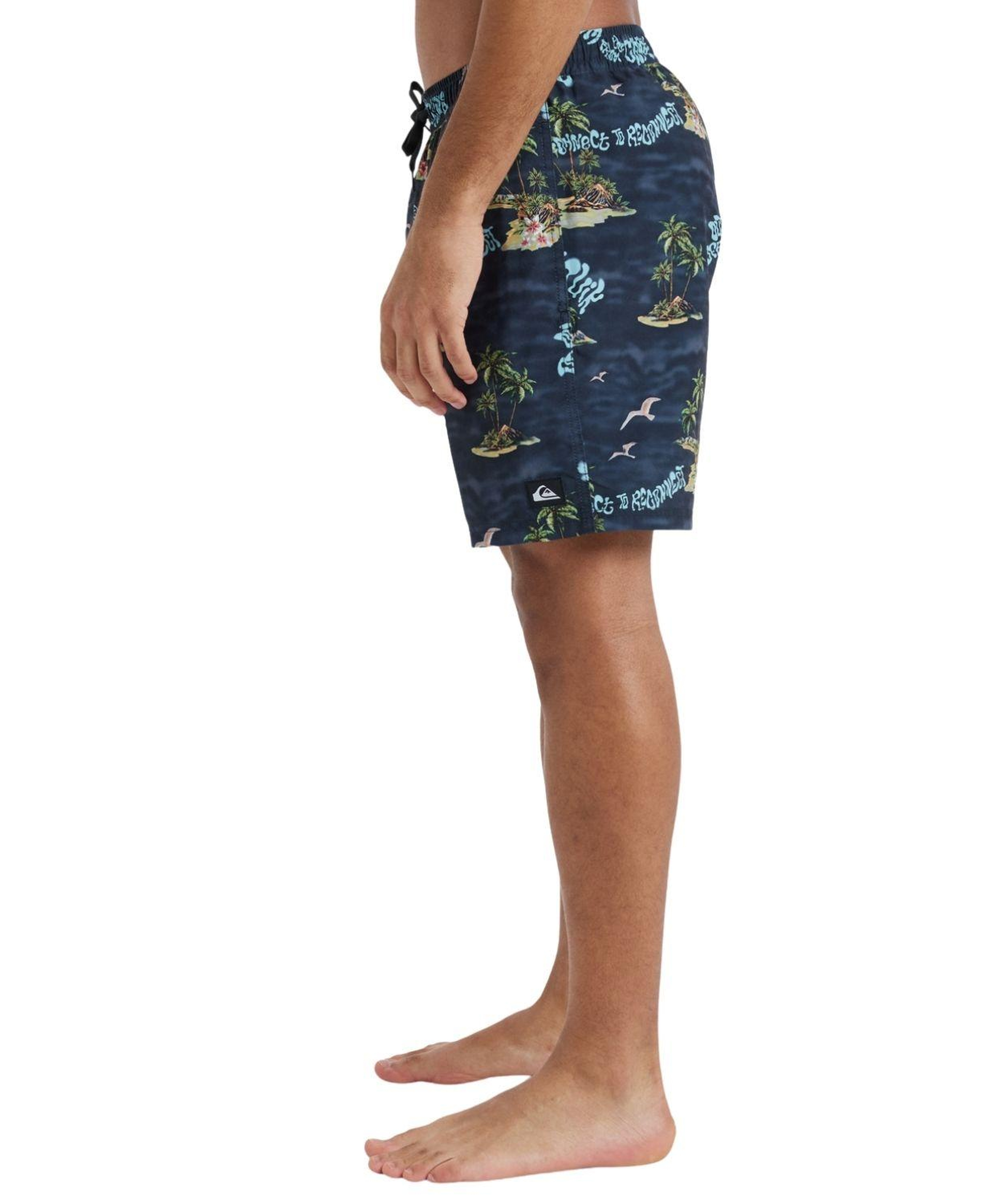 Quiksilver Everyday Straight Volley 17 Erkek Siyah Volley Short