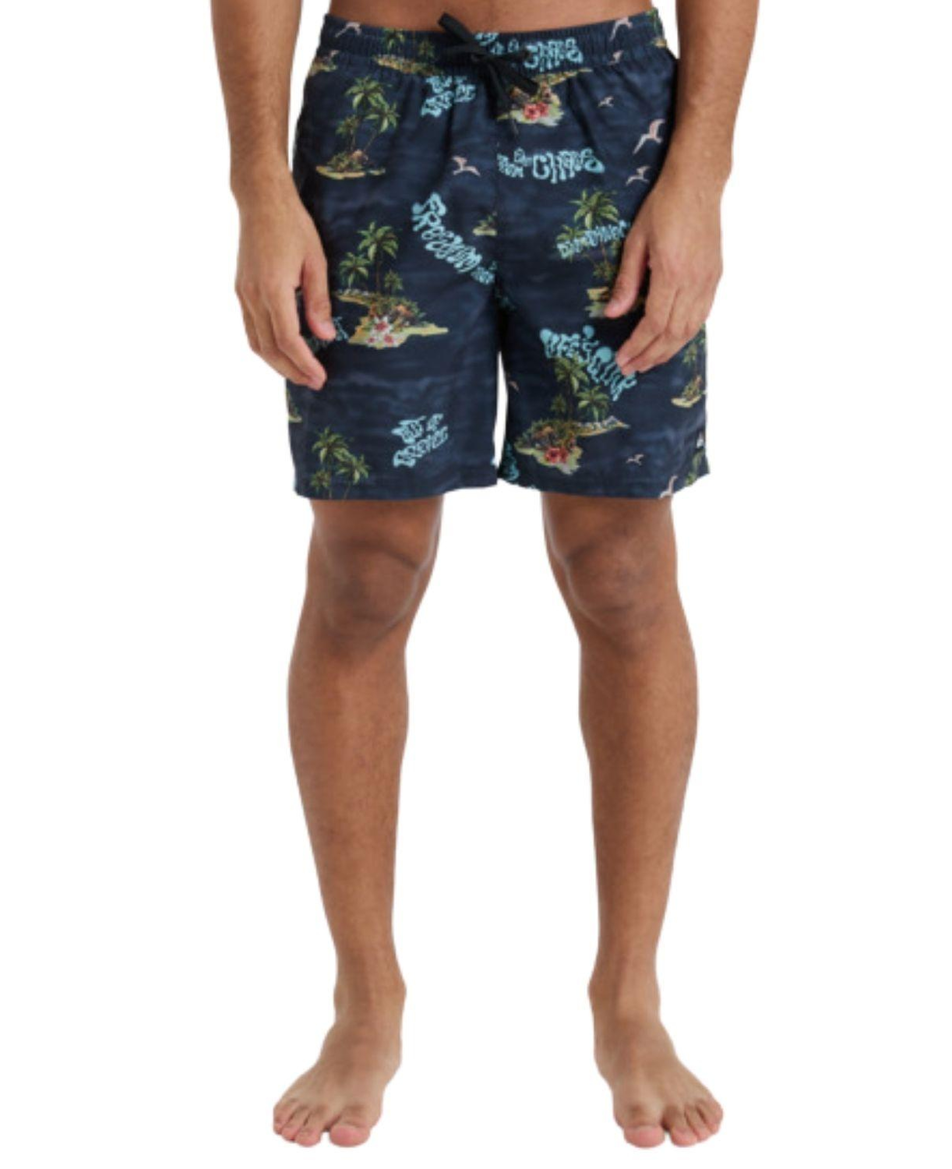Quiksilver Everyday Straight Volley 17 Erkek Siyah Volley Short