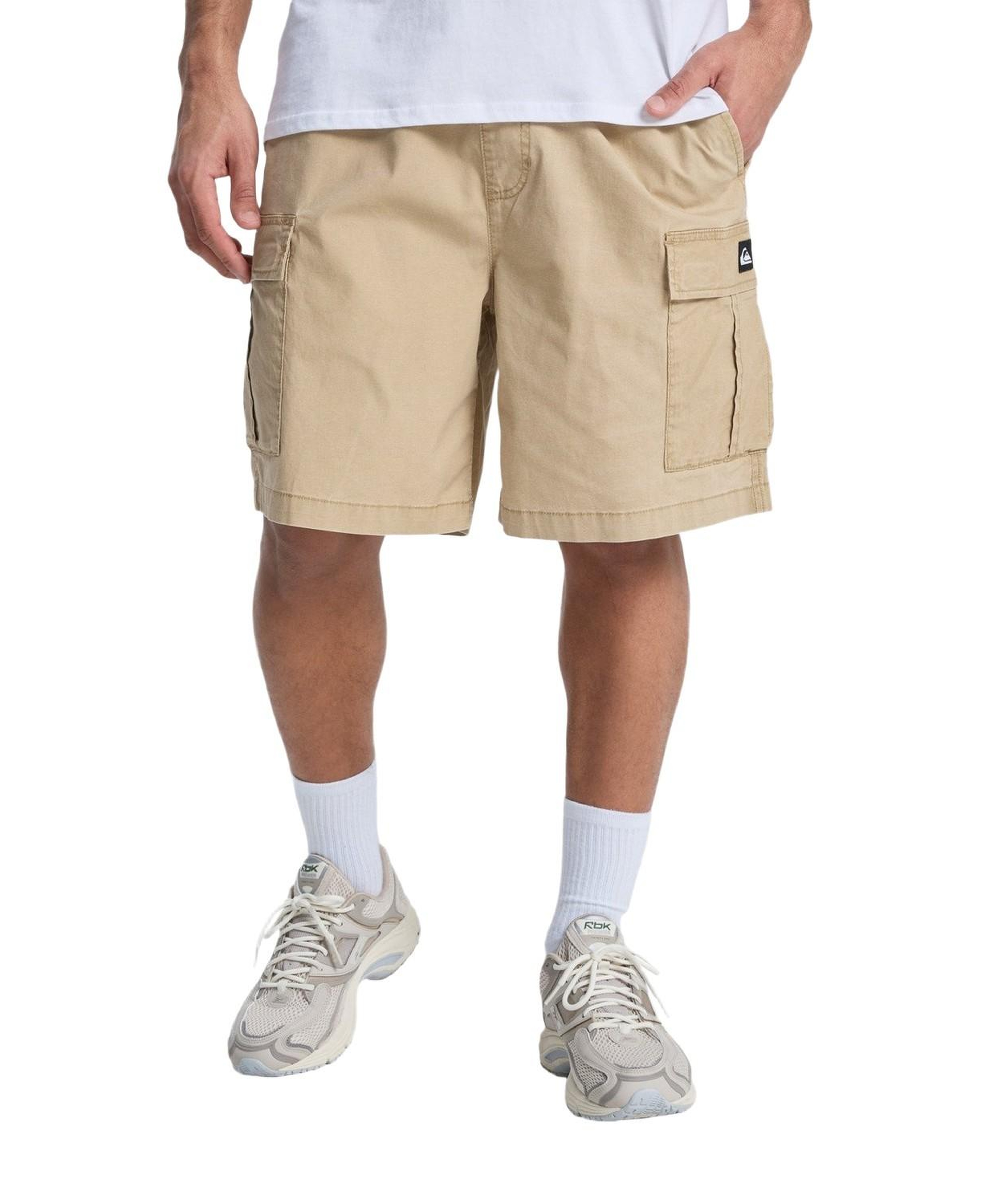 Quiksilver Taxercargows Erkek Bej Şort