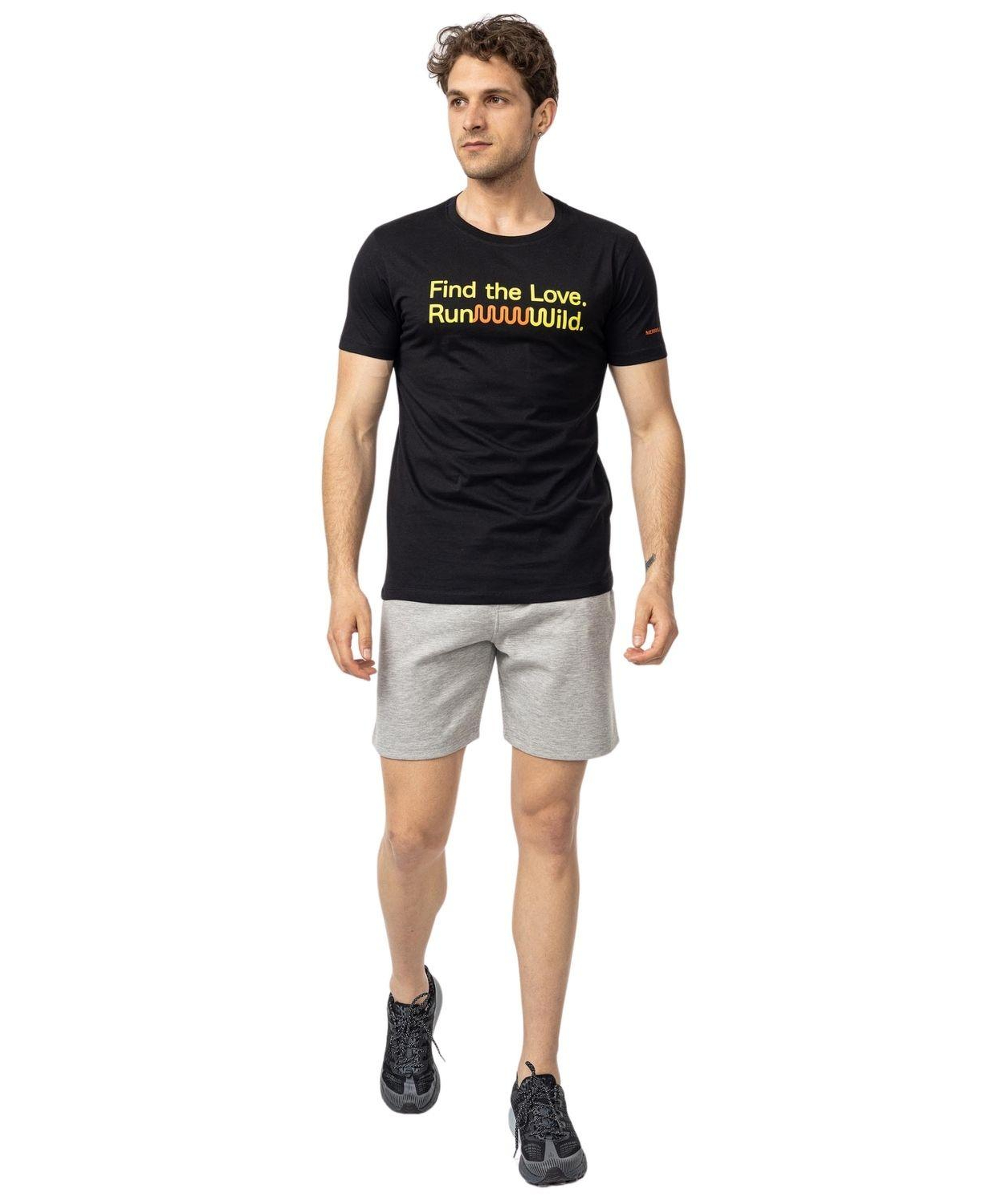 Merrell Text Erkek Siyah Tişört