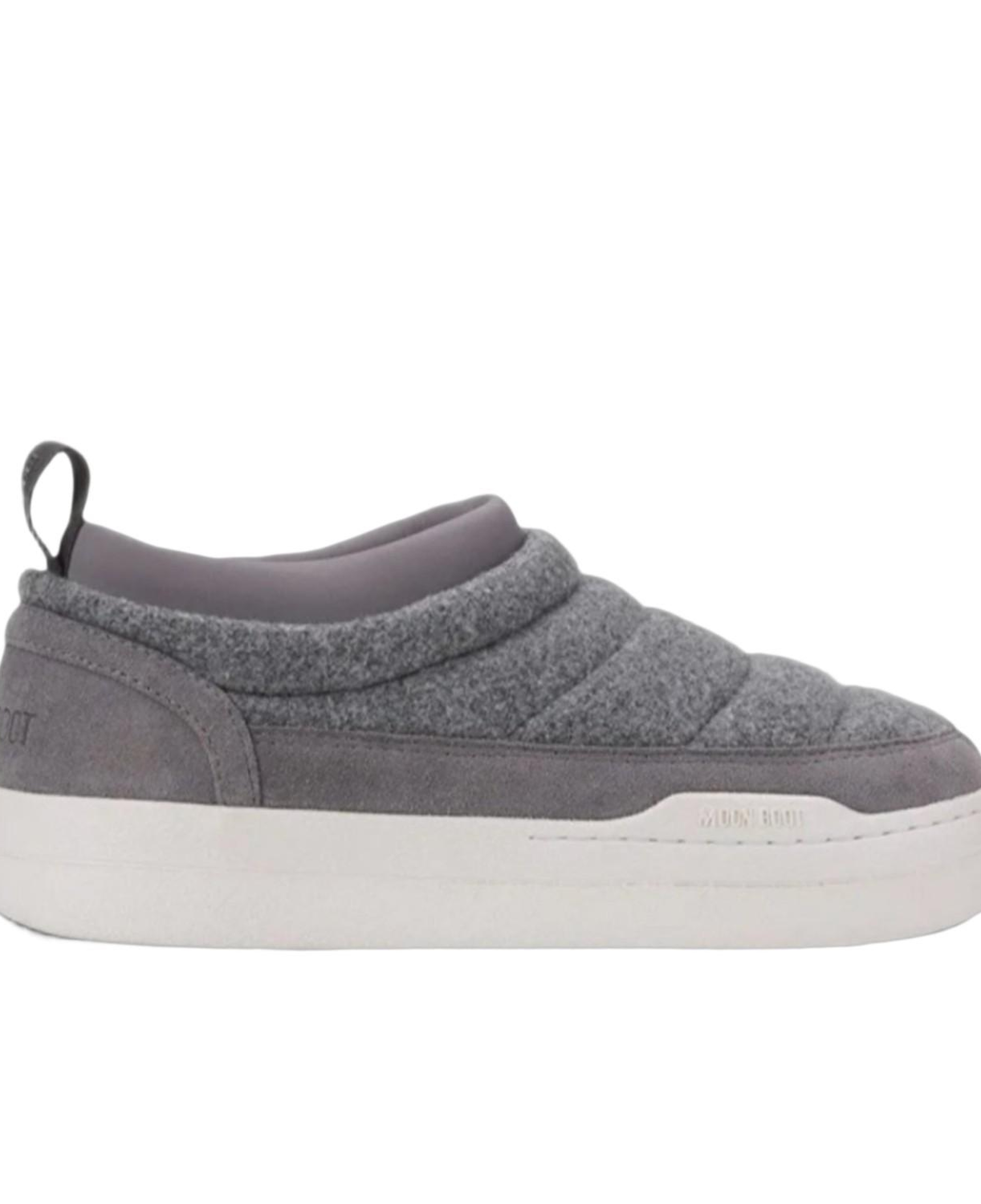 Moon Boot Park Soft Felt Kadın Gri Kar Botu