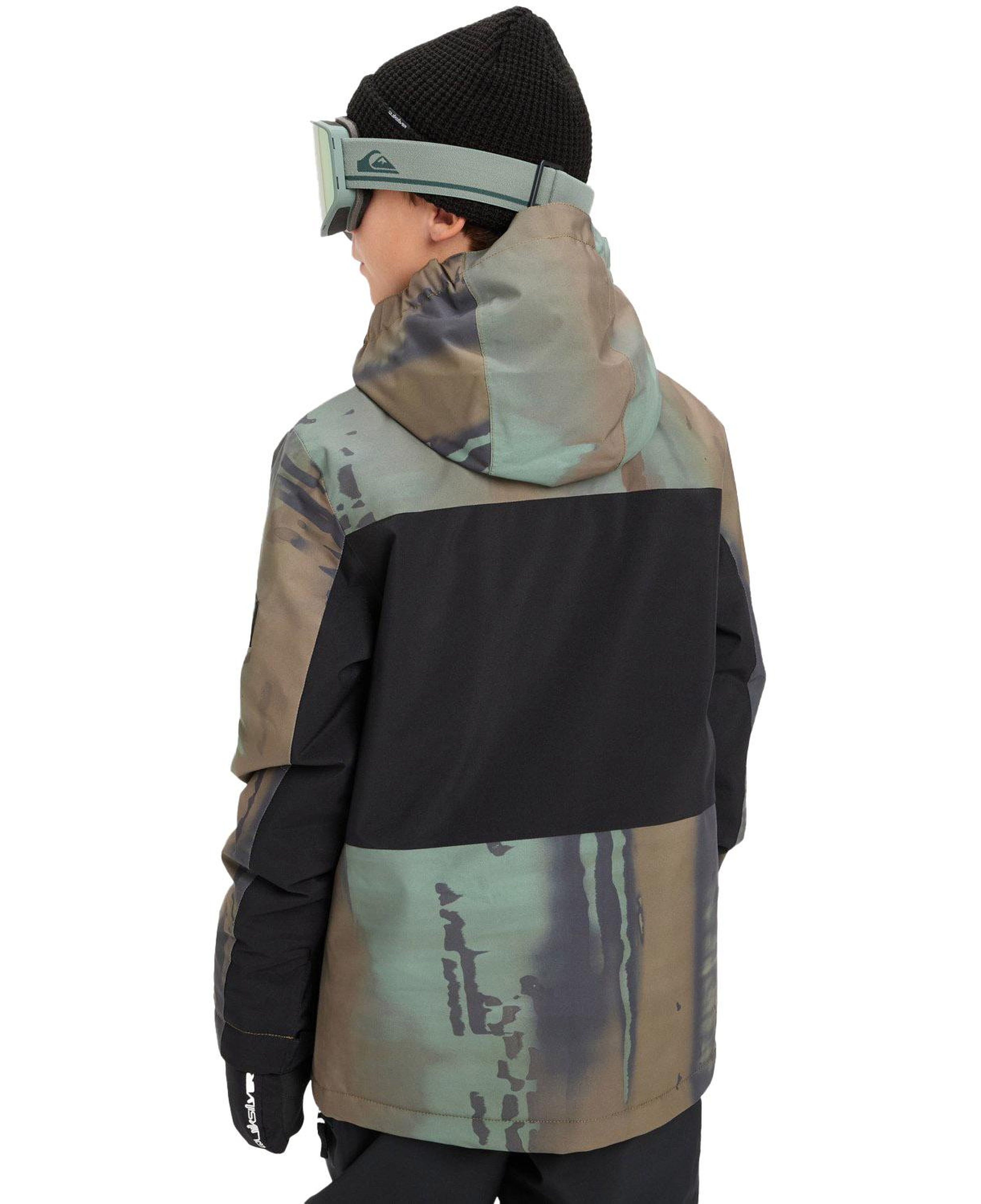 Quiksilver Side Hit Block Youth Erkek Çocuk Snowboard Ceketi