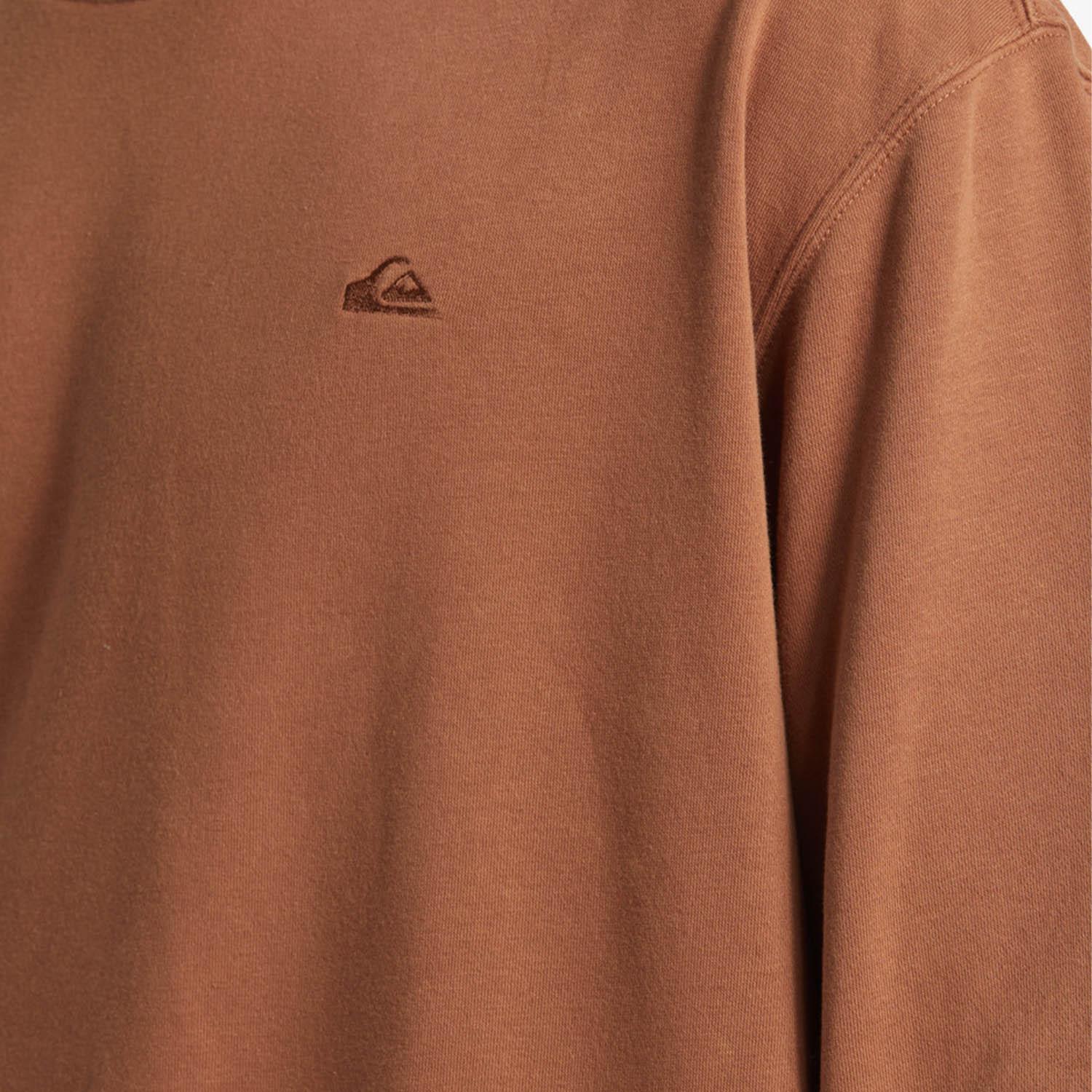 Quiksilver Salt Water Crew Erkek Kahverengi Sweat