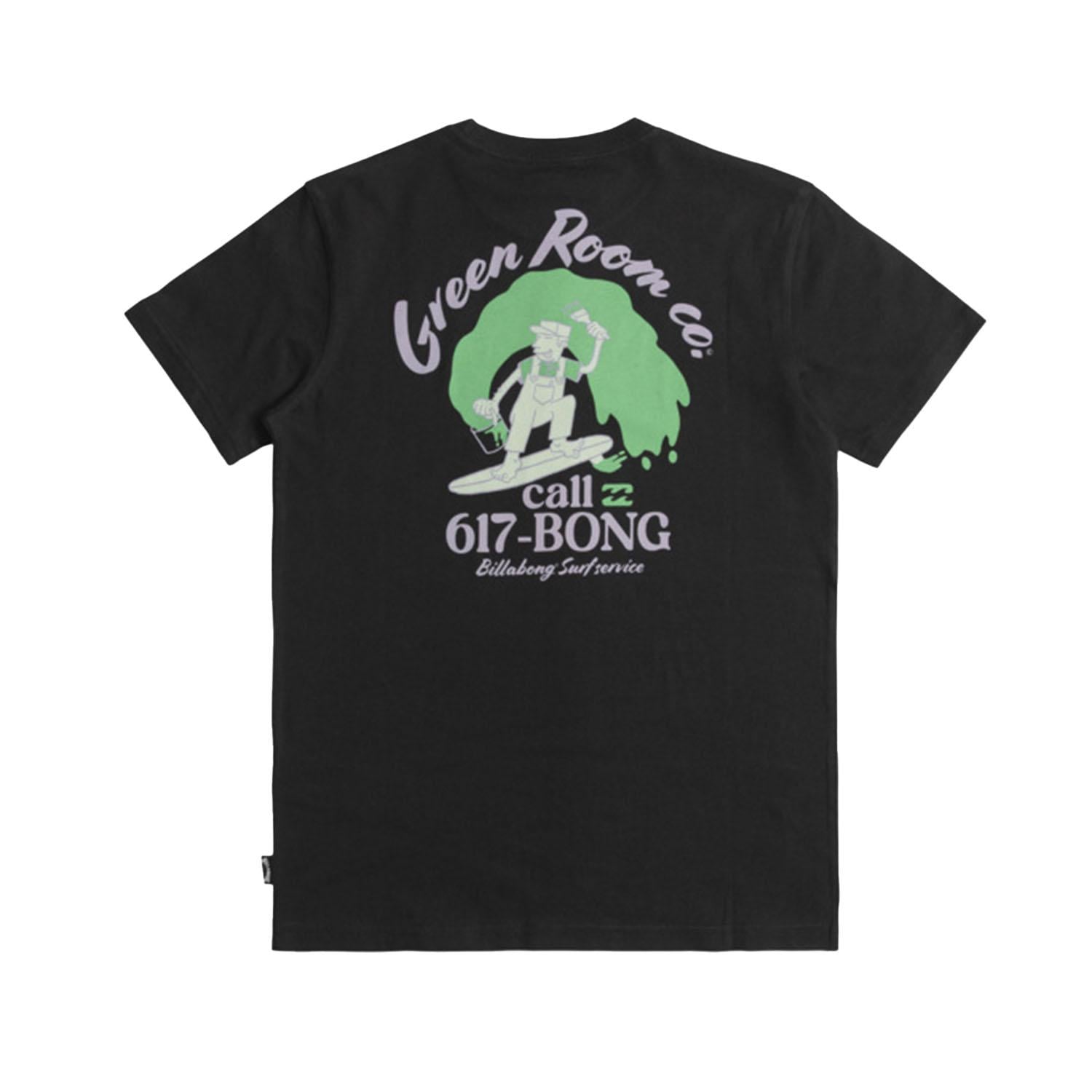 Billabong Surf Service Erkek Çocuk Siyah Tişört