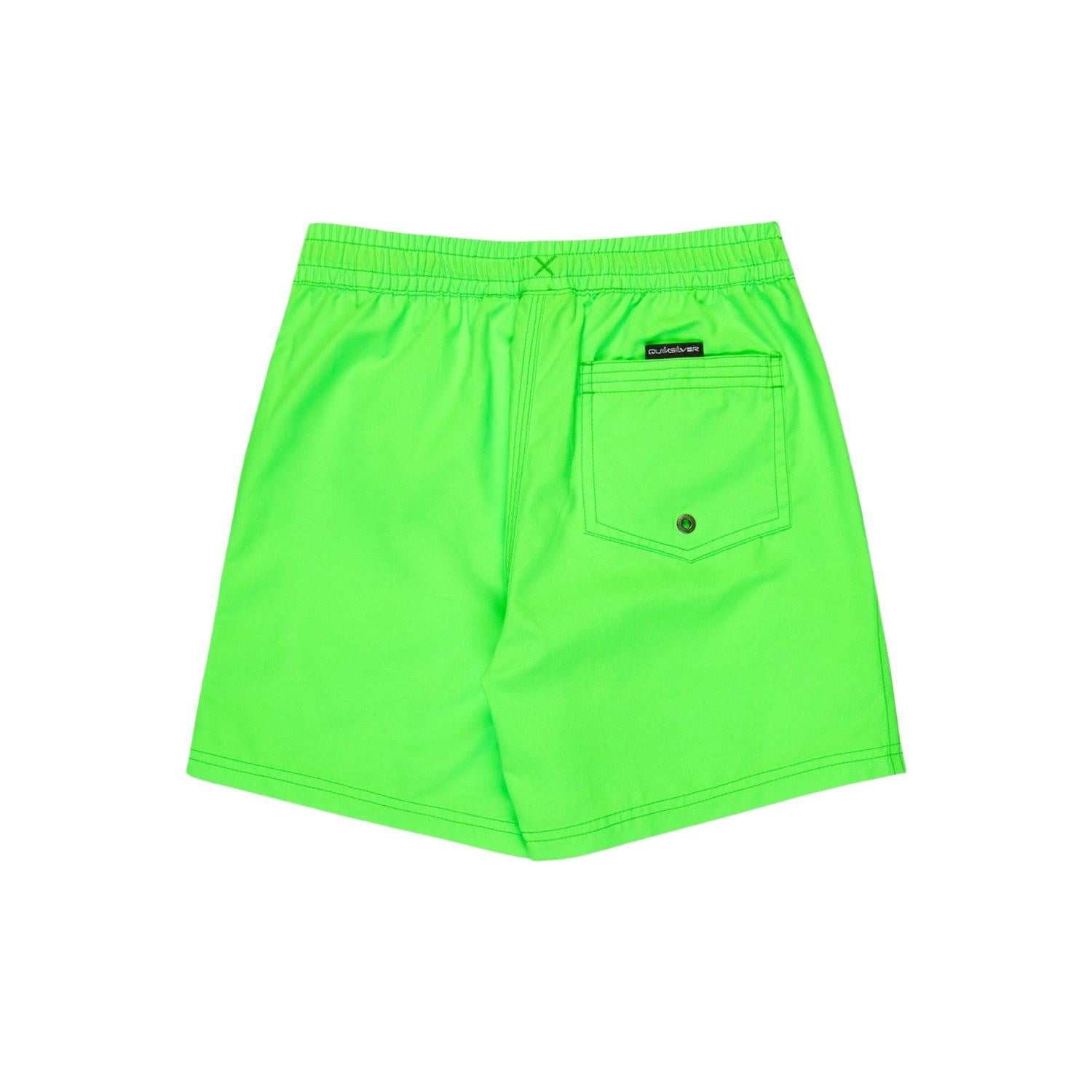 Quiksilver Evd Solid Erkek Çocuk Yeşil Volley Short