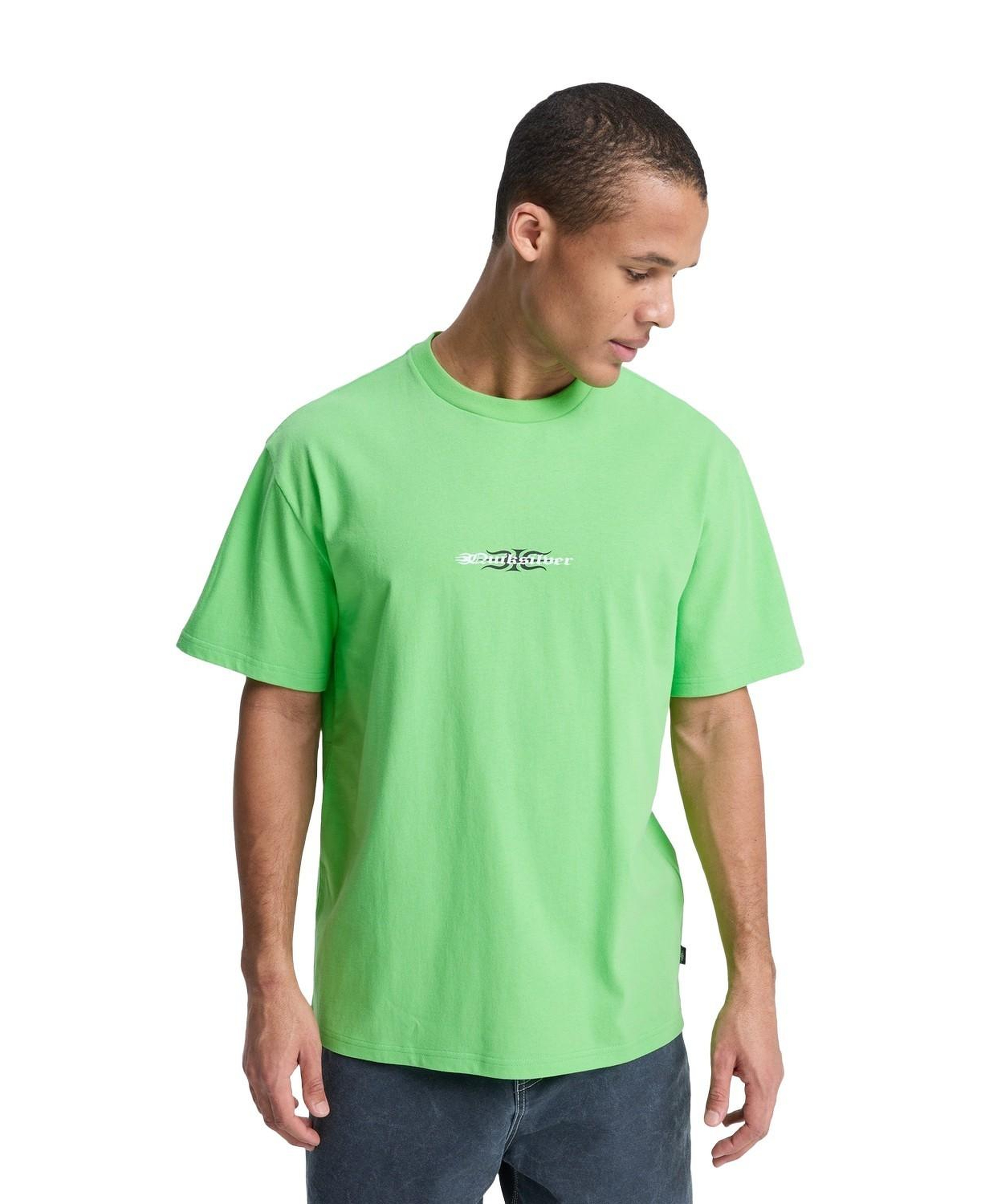 Quiksilver Mercury Burning Erkek Yeşil Tişört
