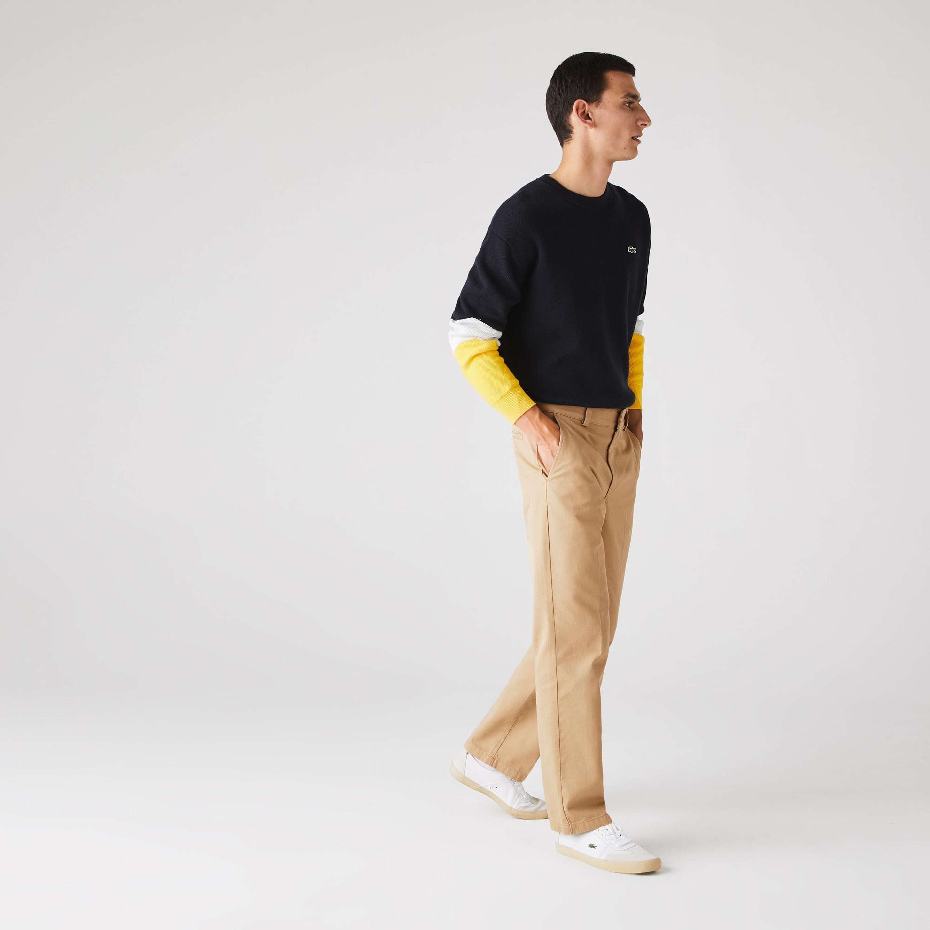 Lacoste L!ve Erkek Bej Chino Pantolon