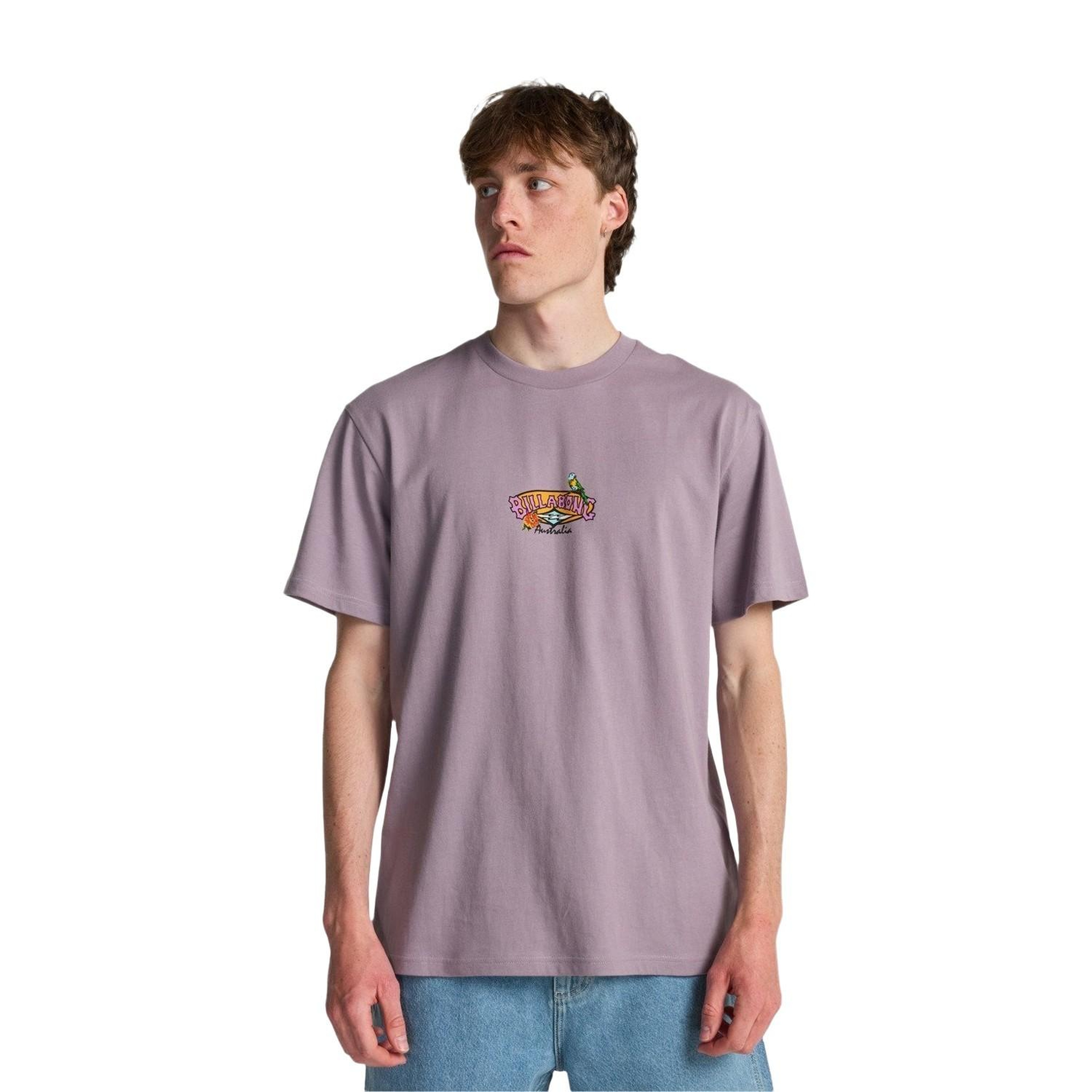 Billabong Origin Erkek Mor Tişört