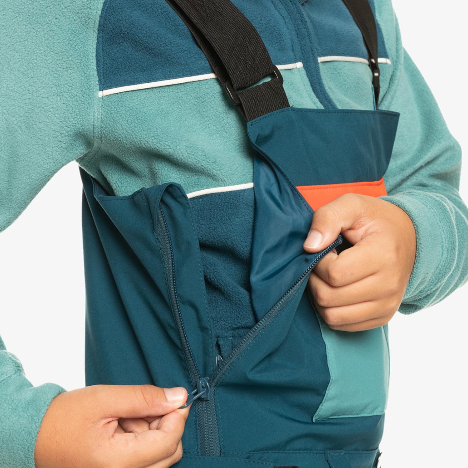 Quiksilver Mash Up Youth Bib Erkek Çocuk Snowboard Pantolonu
