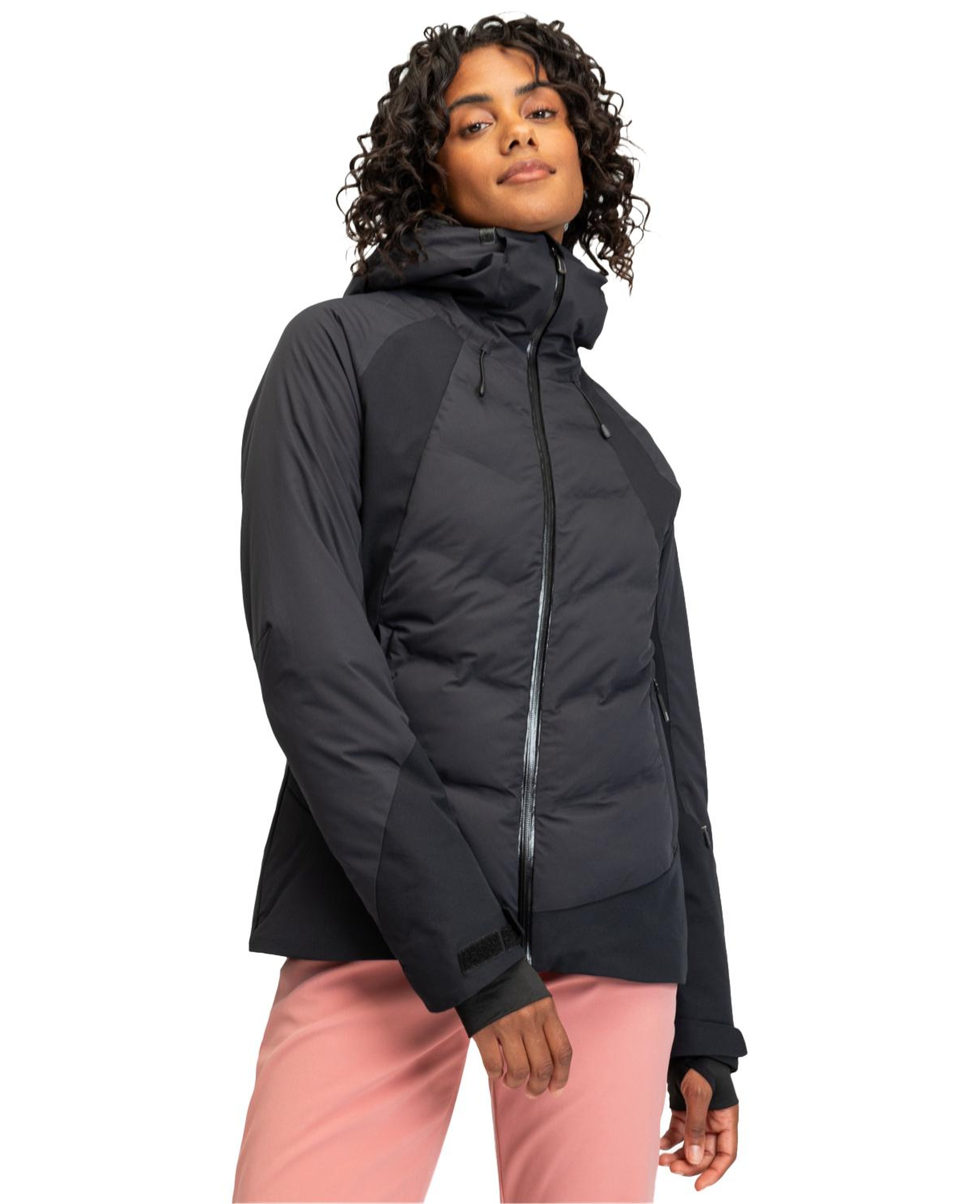 Roxy Dusk Kadın Siyah Snowboard Ceketi