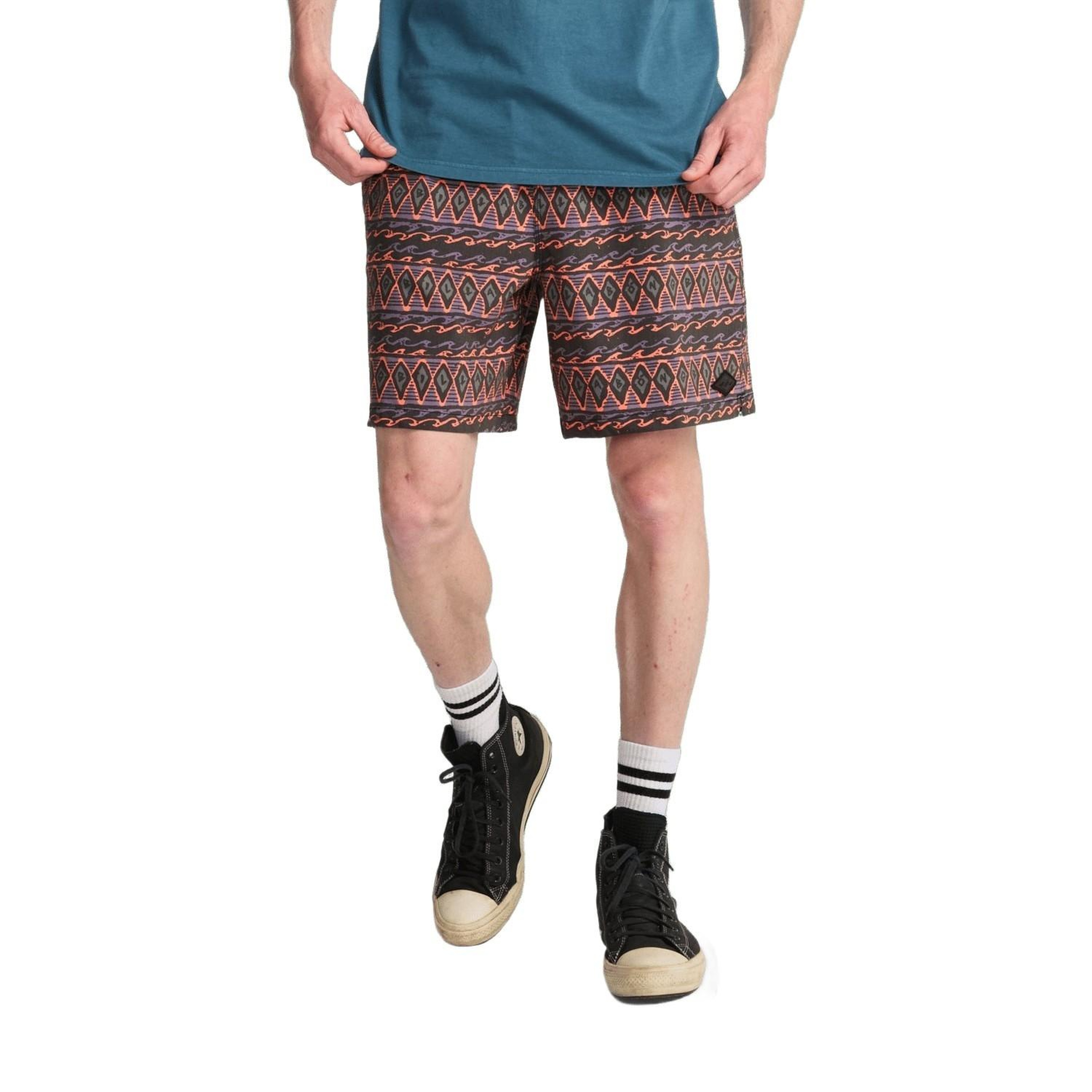 Billabong Wasted Times Lb Erkek Siyah Volley Short